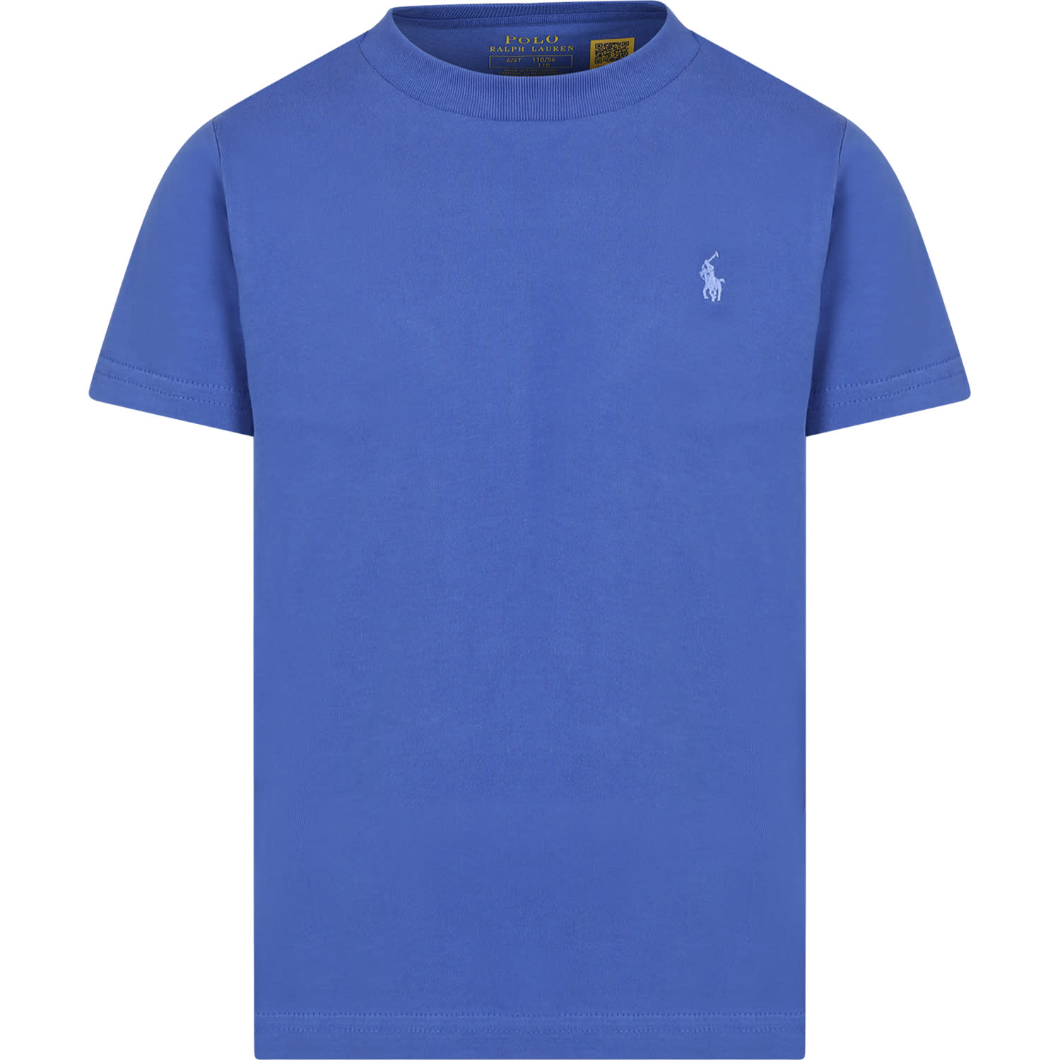 RALPH LAUREN BLUE T-SHIRT FOR BOY WITH PONY