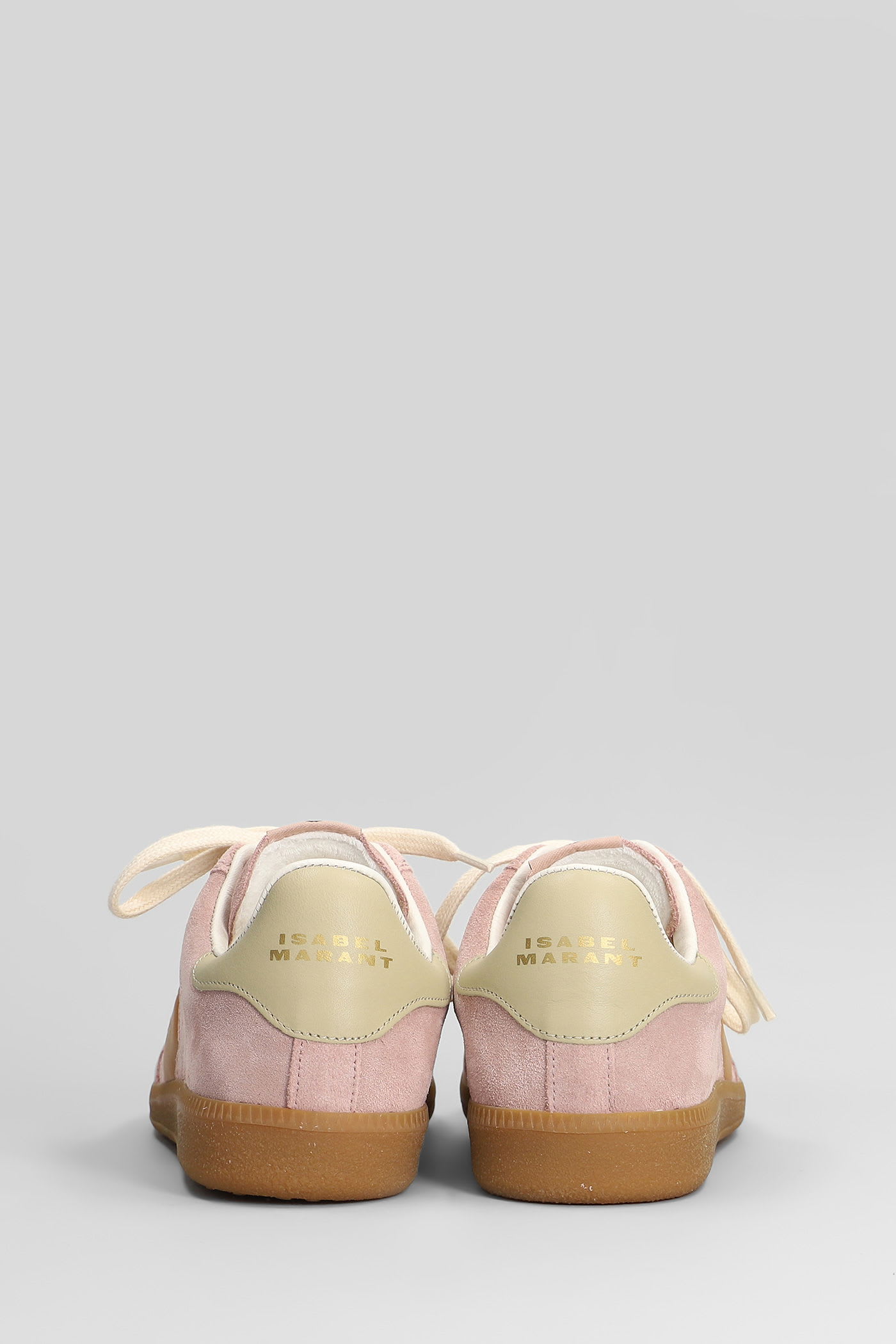 Isabel Marant Bryce Sneakers In Rose-pink Suede In Pink