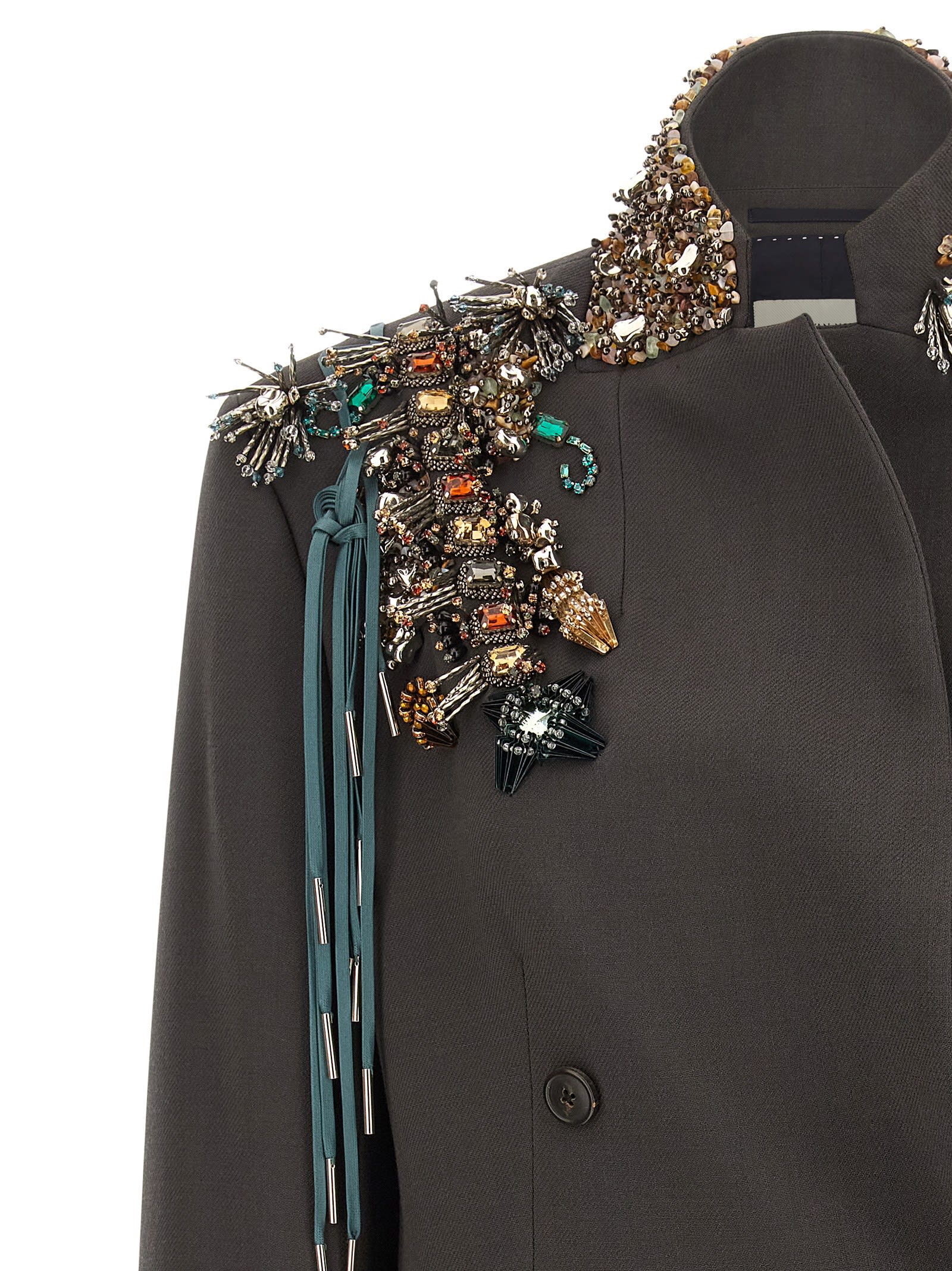 Dries Van Noten Bafya Blazer In Multi