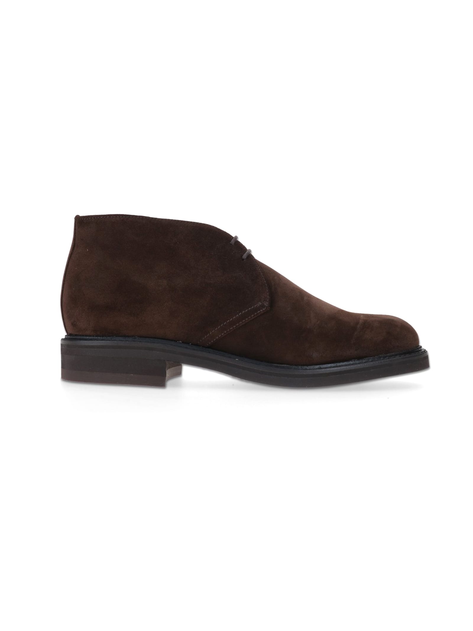 Berwick 1707 Suede Ankle Boot In Brown