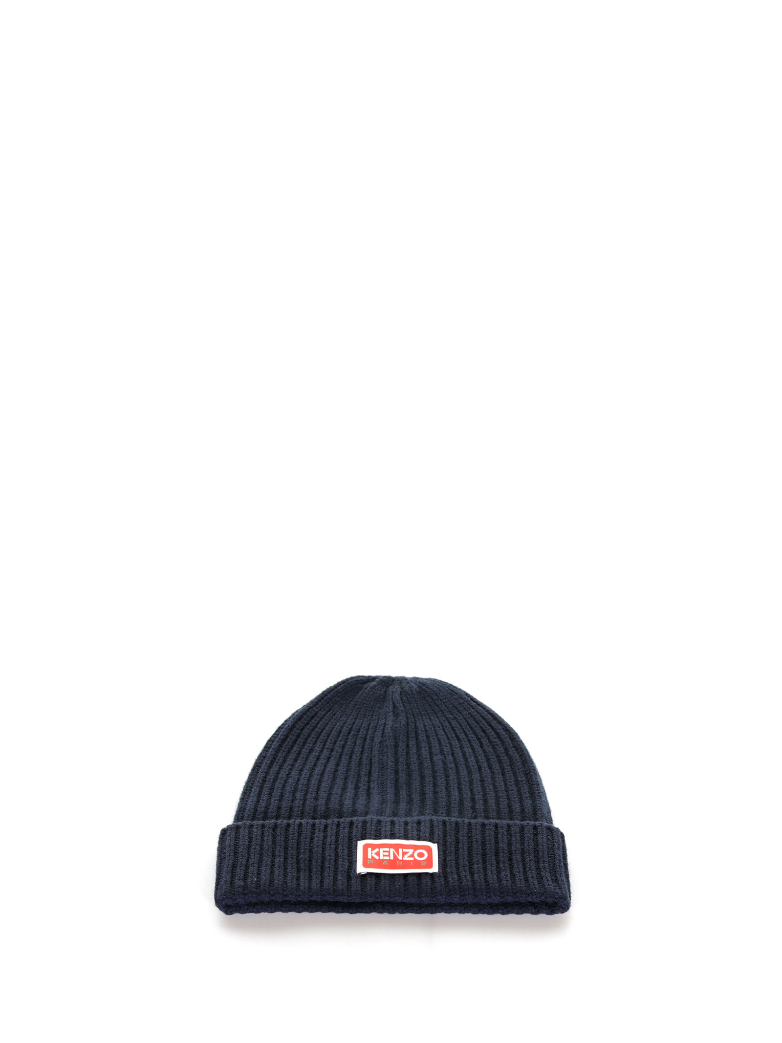 Kenzo Cap With Logo In Midnight Blue