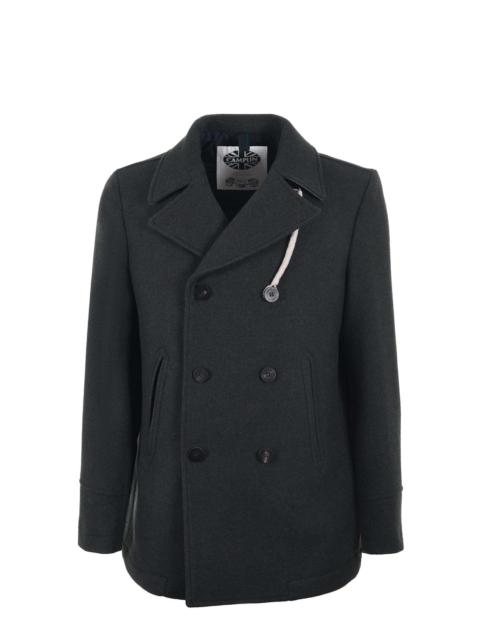 Peacoat In Wool Blend