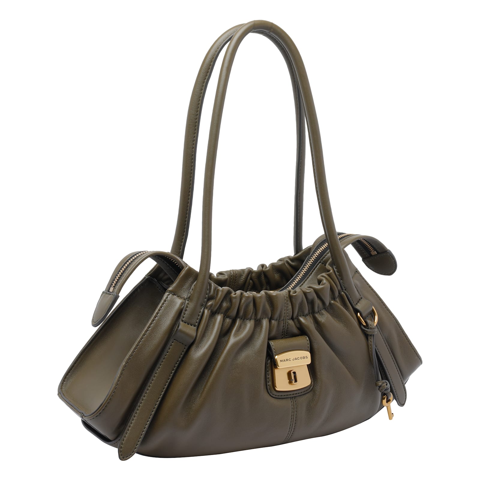 Marc Jacobs Small Satchel Bag Featuring Shoulder Straps In Green