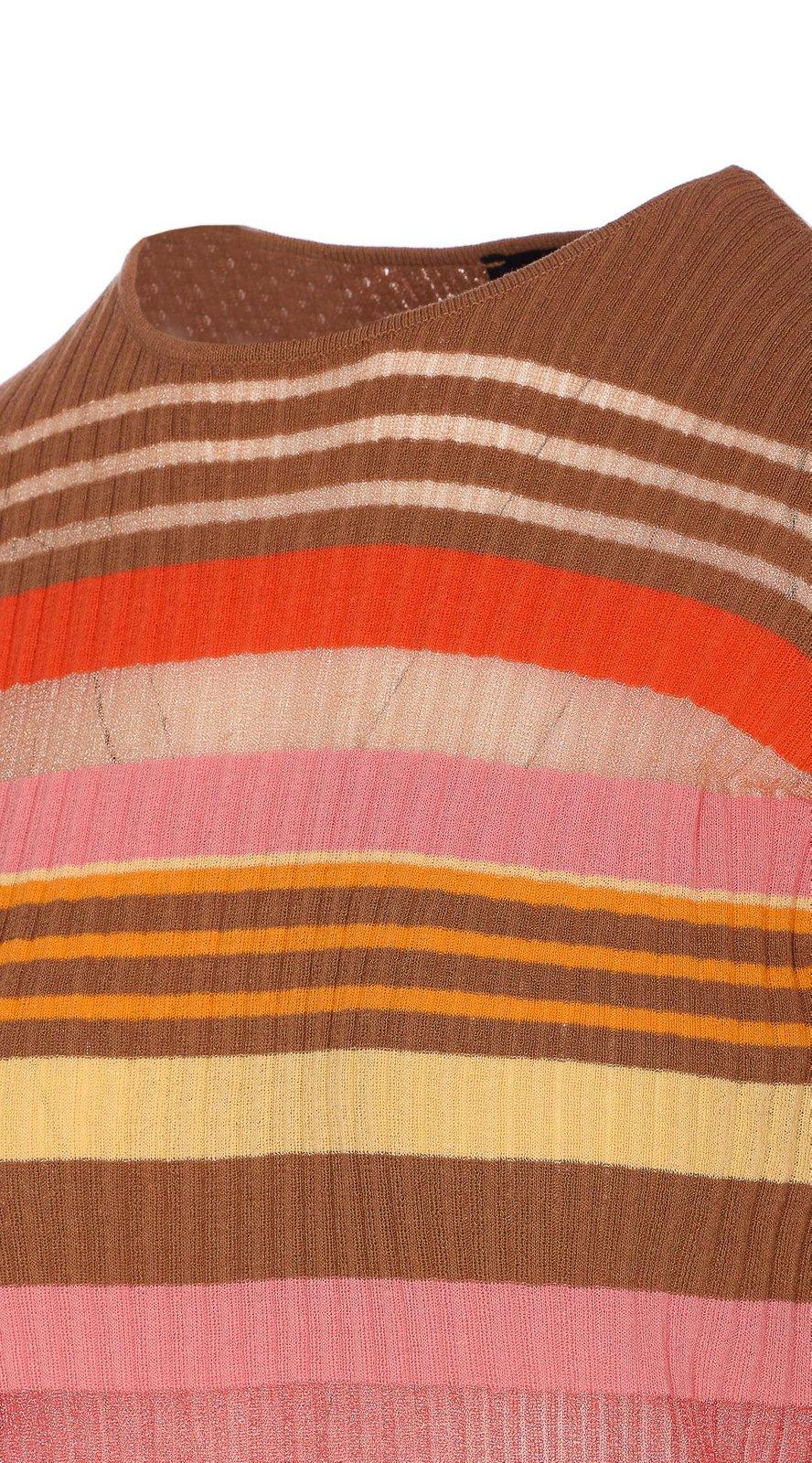 Pinko Sassolungo Dress With Round Neck And Long Sleeves In