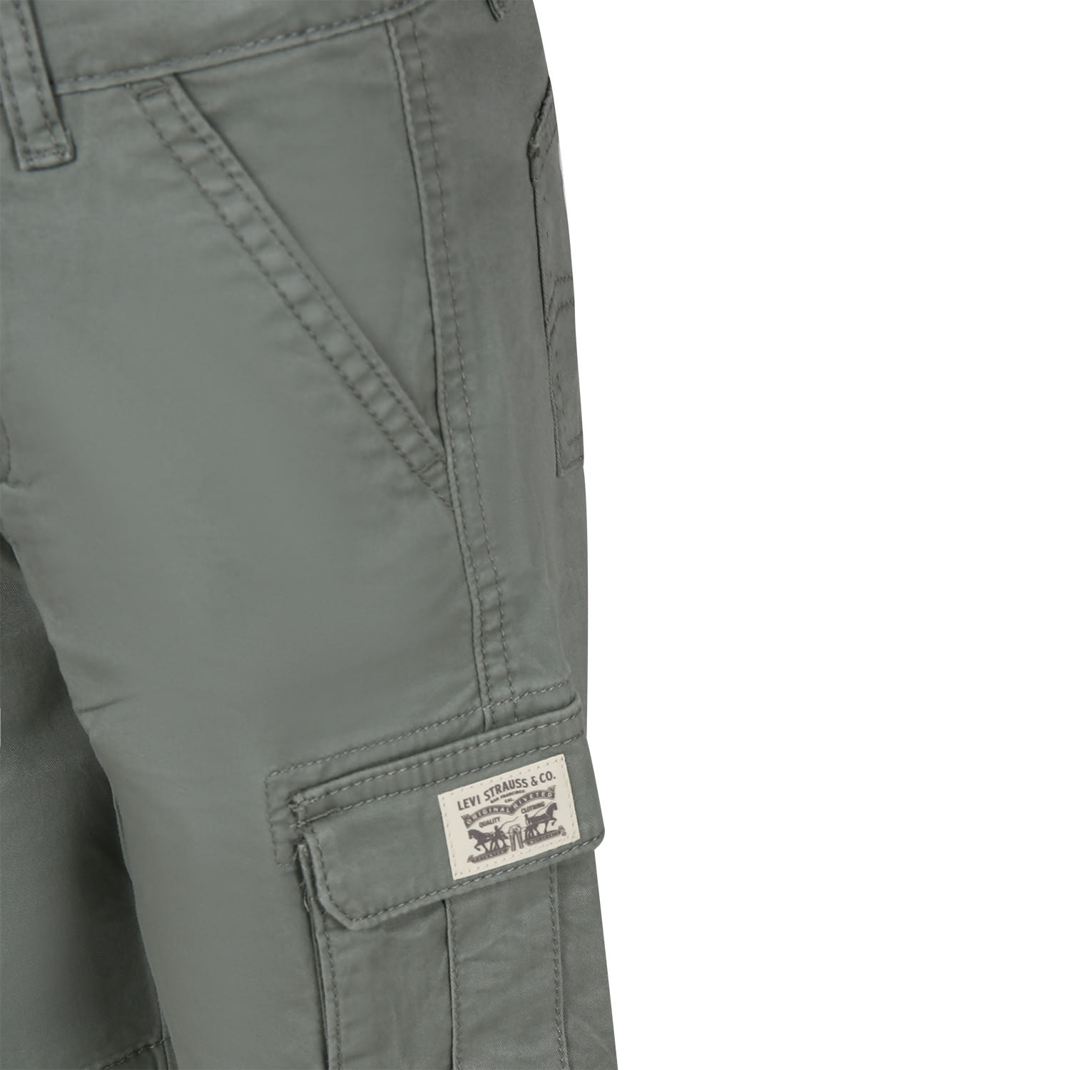 Shop Levi's Green Casual Shorts For Boy