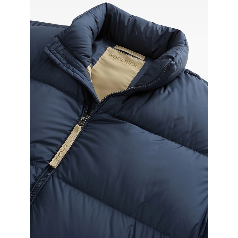 Woolrich Eagle Cloud Puffer Jacket In Blue