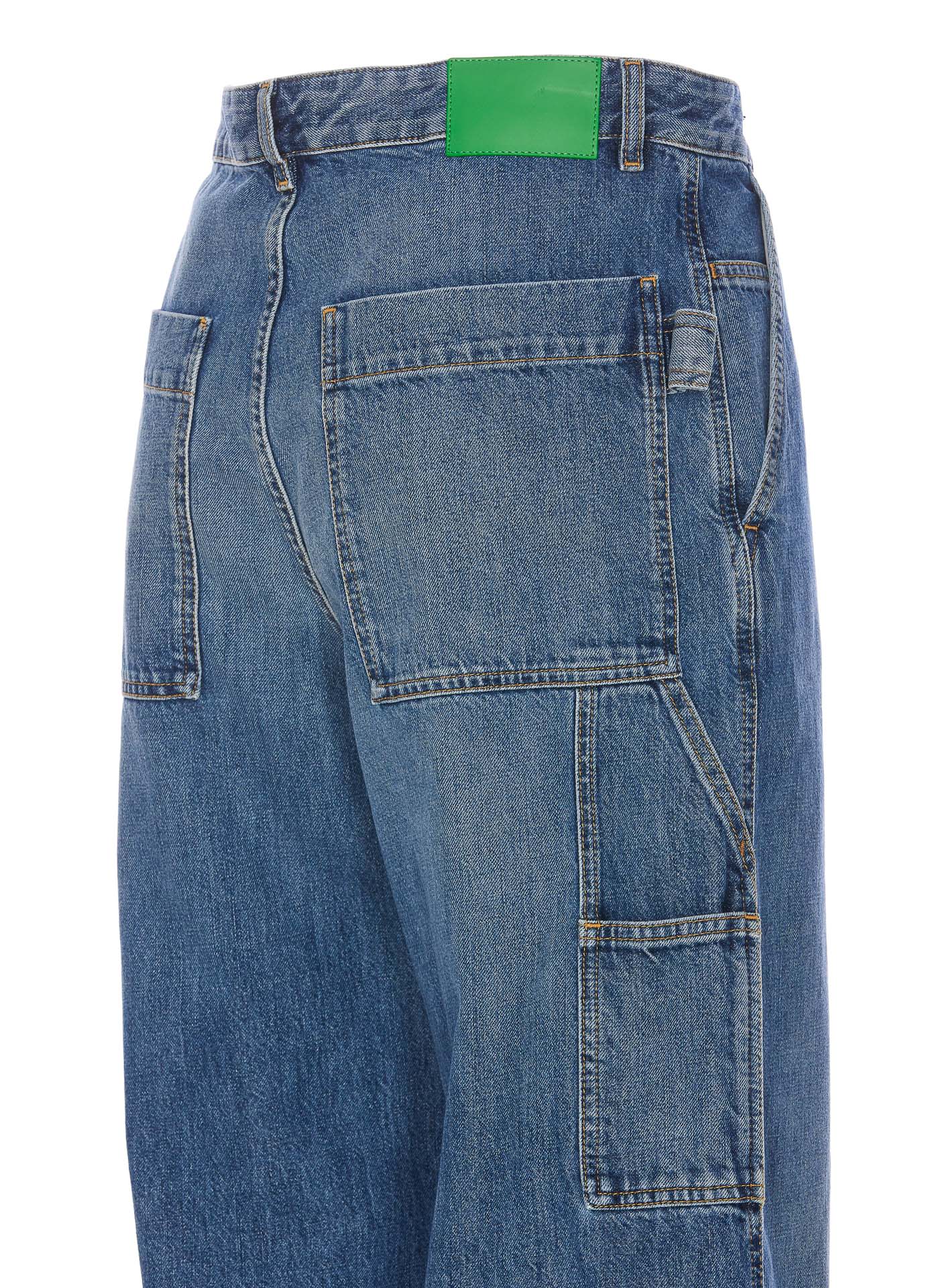 Shop Bottega Veneta Jeans In Blue