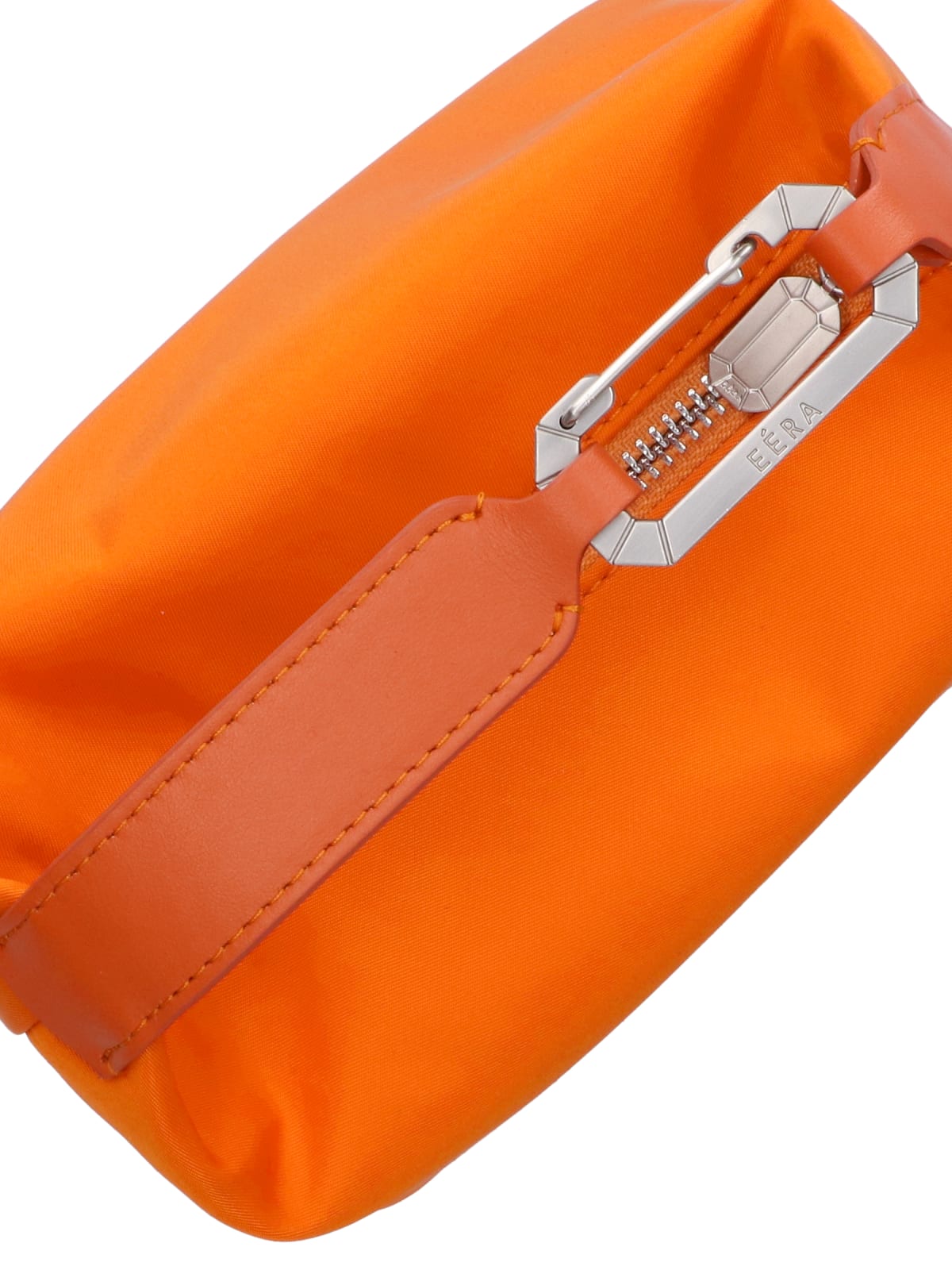 Shop Eéra Nylon Moon Hand Bag In Orange