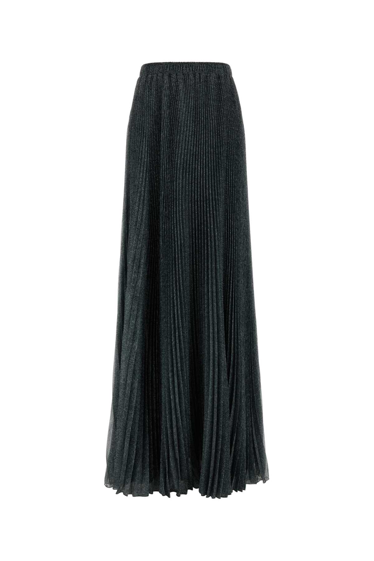 Ermanno Scervino Printed Polyester Skirt In Green