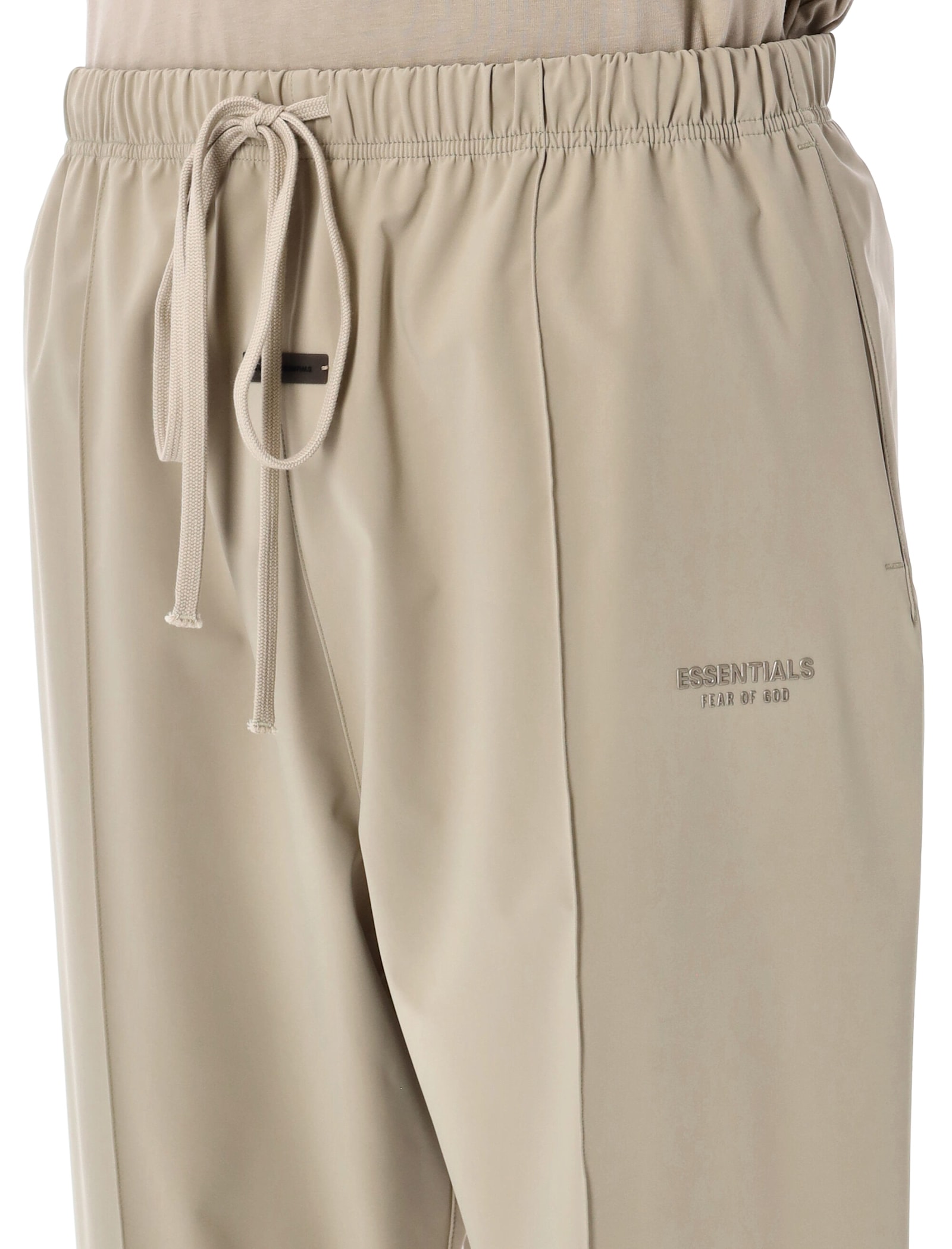 Fear Of God Sporty Nylon Relaxed Fit Track Pant In Neutral