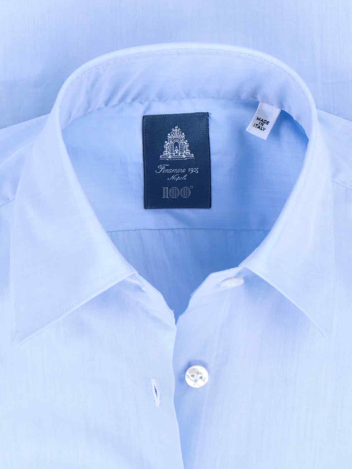 Finamore 1925 Finamore Shirts In Blue