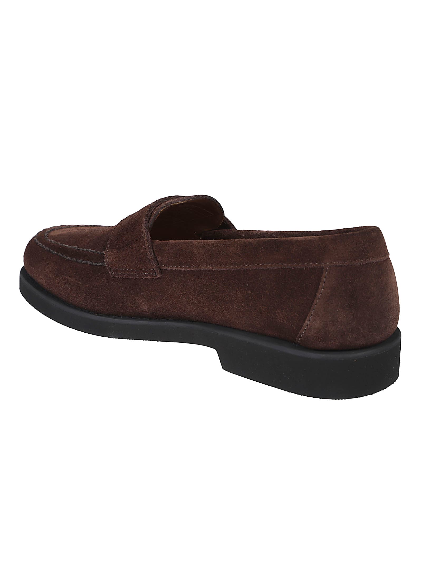 Sebago Ryan Suede Polaris Loafers In Brown