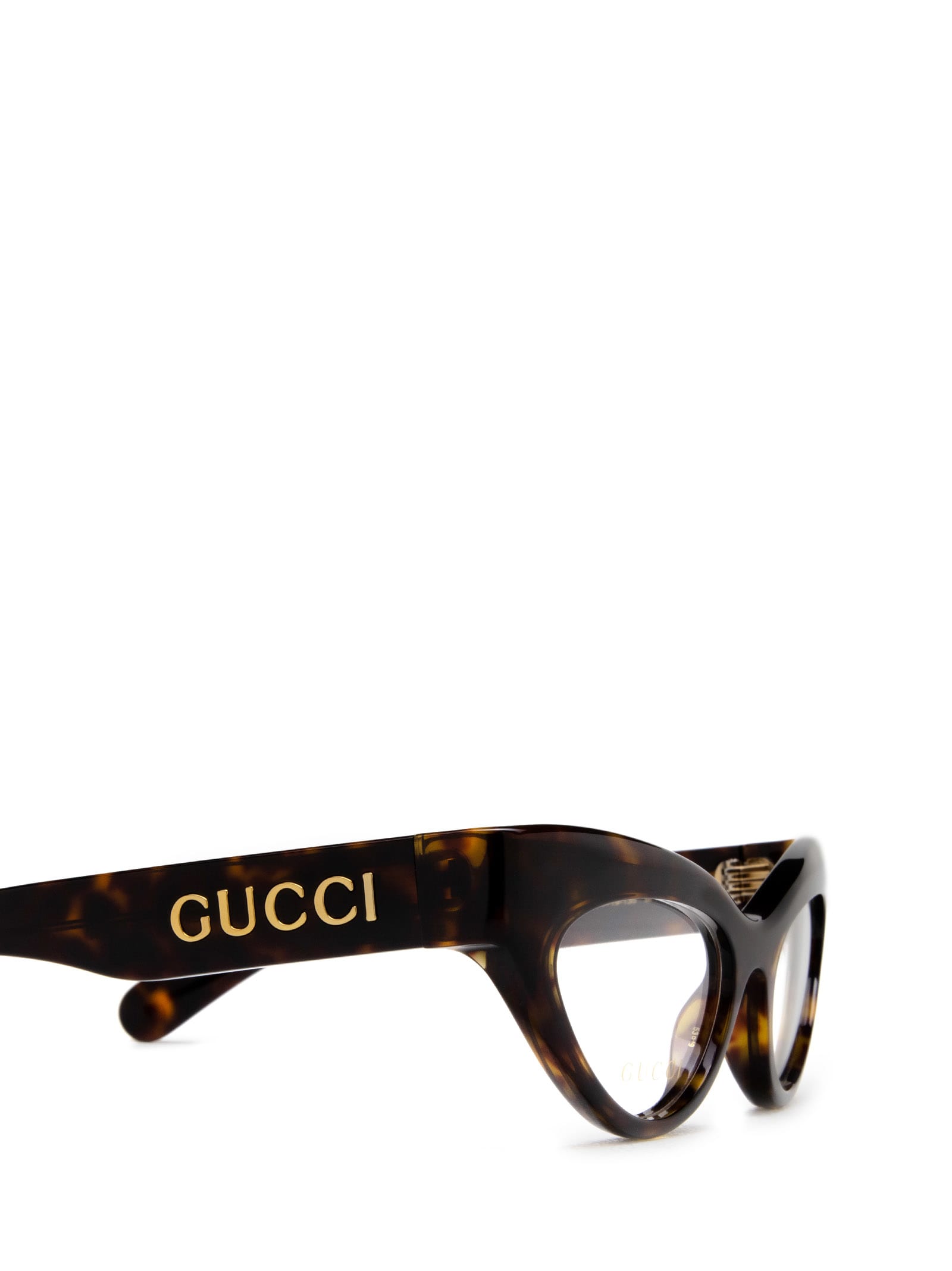 Gucci Gg1295o Havana Glasses Modesens 8571