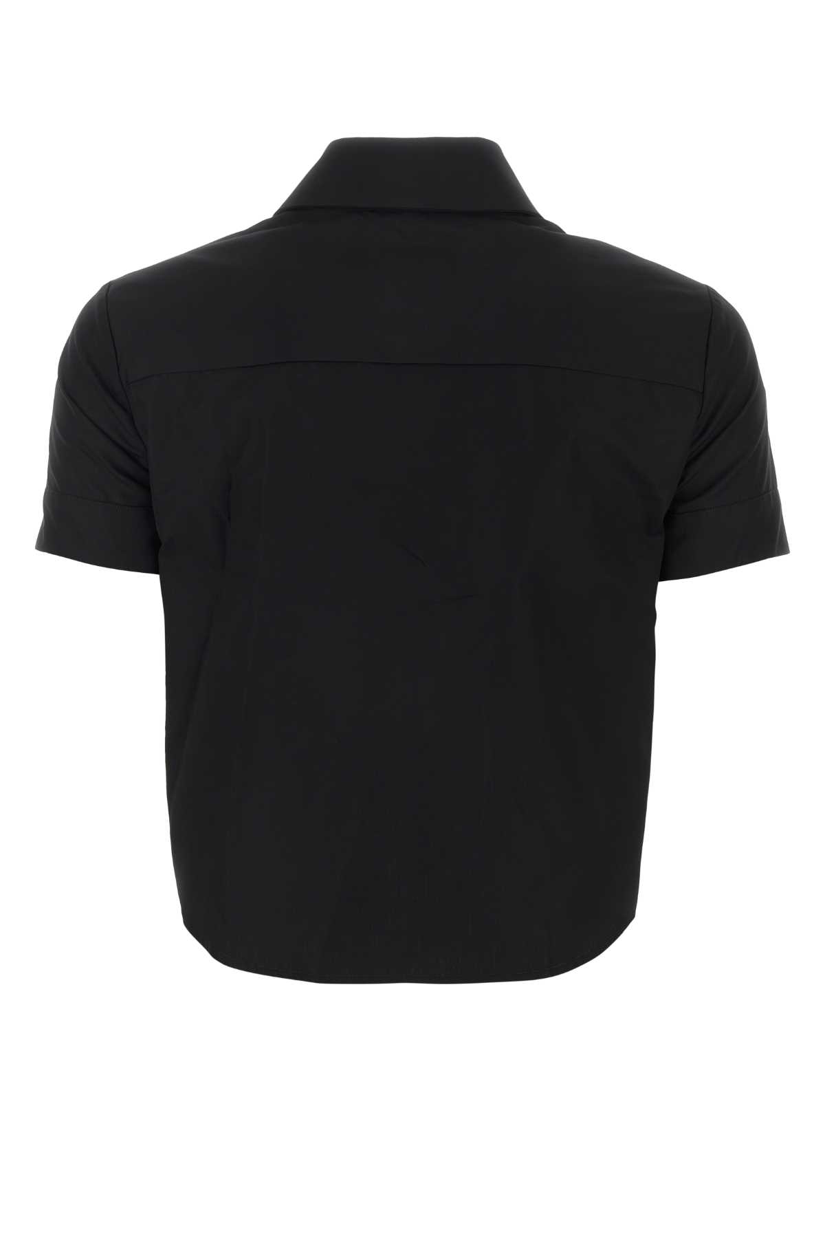 Shop Dsquared2 Black Poplin Shirt