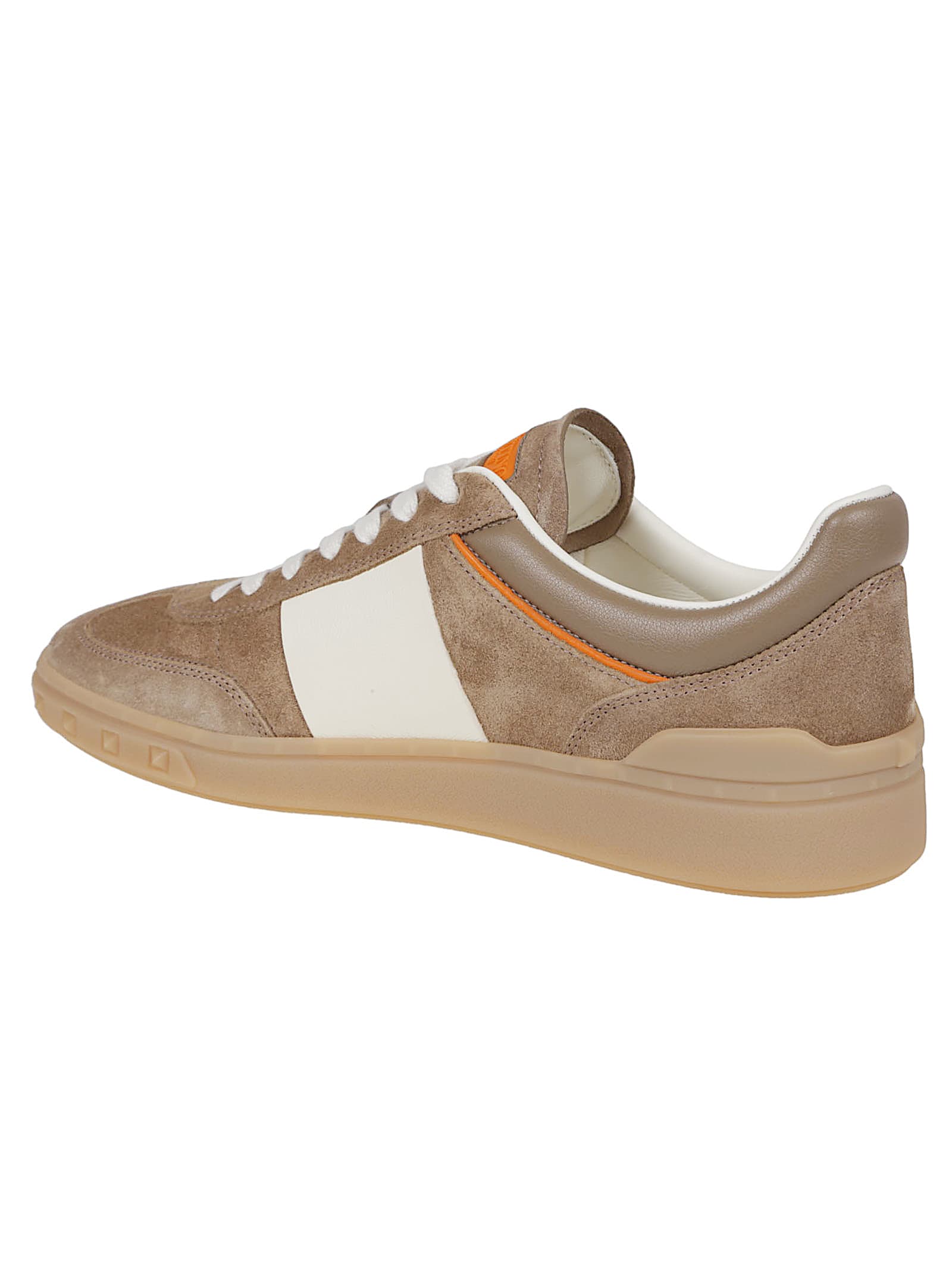 Valentino Upvillage Low-top Sneakers In Brown