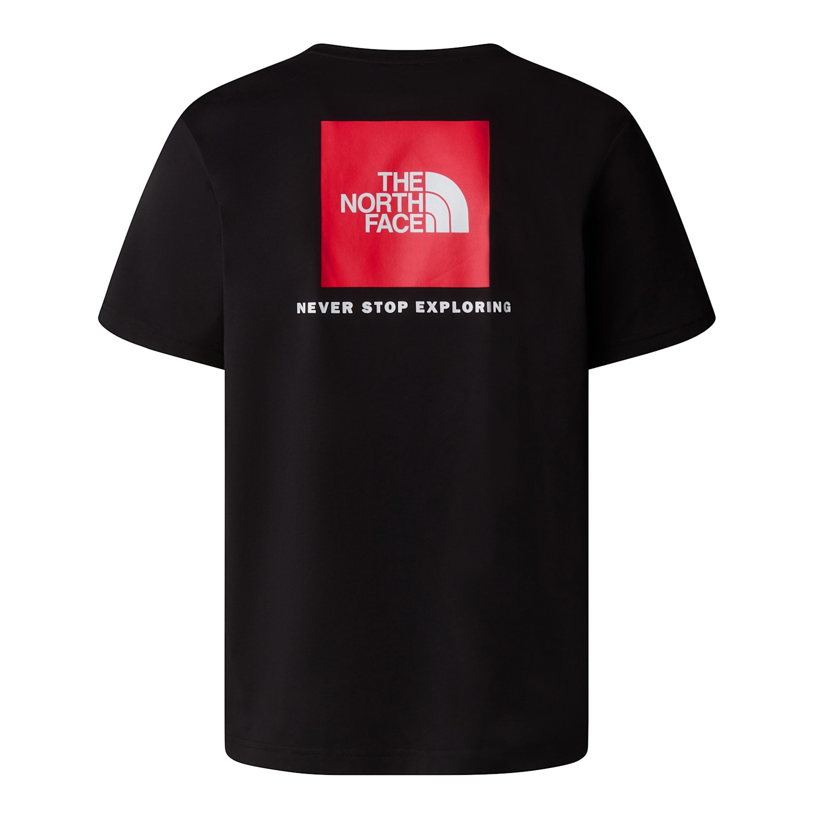 Shop The North Face Ss Box Nse Tee In Tnf Black