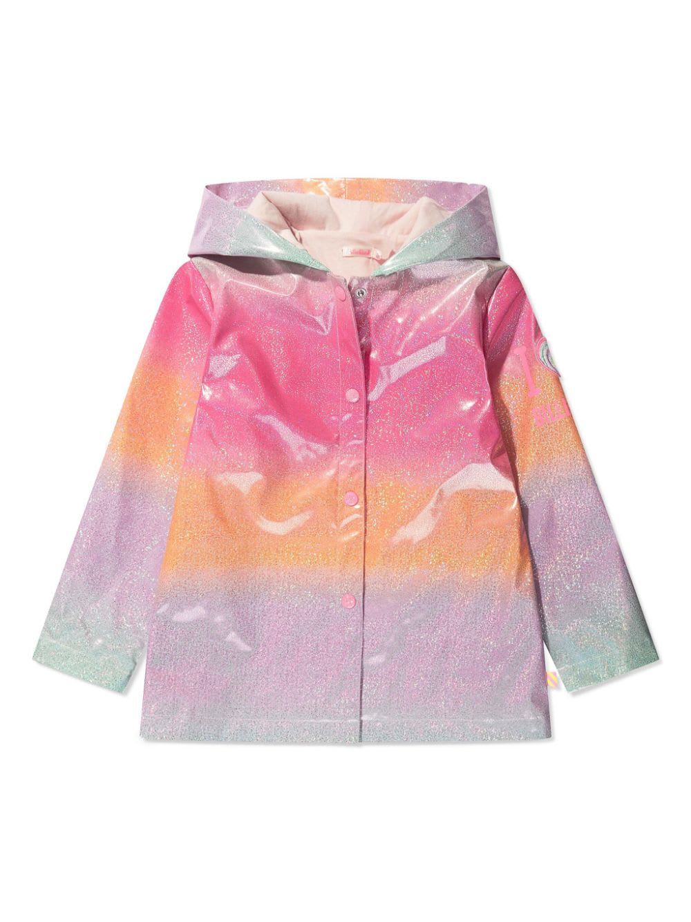 Shop Billieblush Rain Coat In Multicoloured