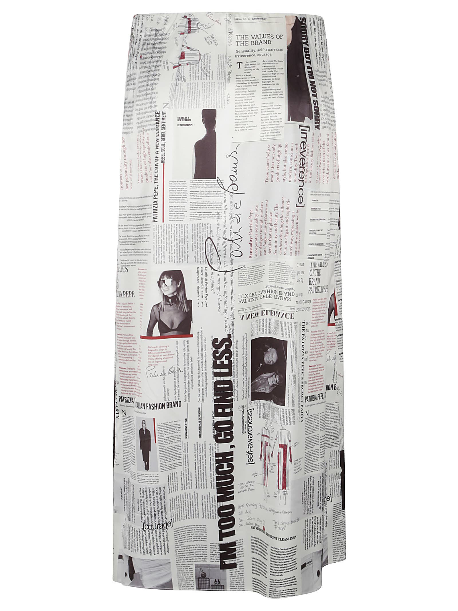 PATRIZIA PEPE SKIRT PATRIZIA PEPE 