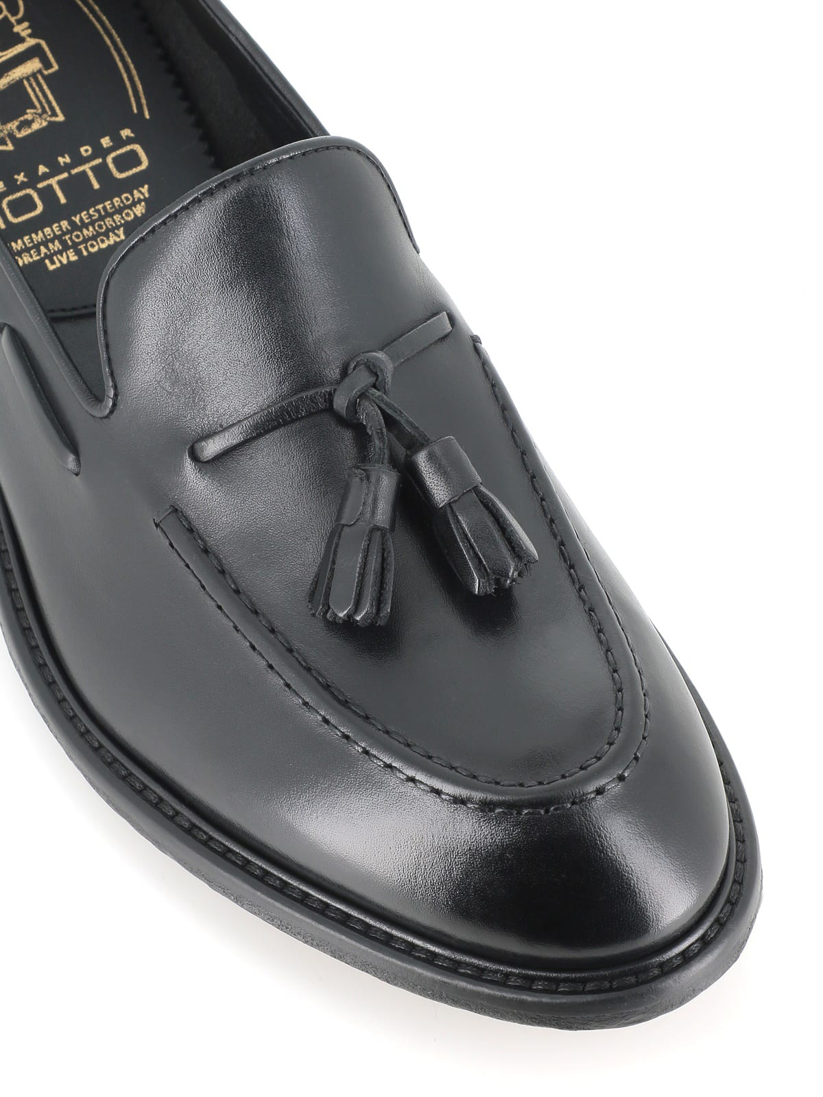 Shop Alexander Hotto Tassel Loafer 65000 In Black