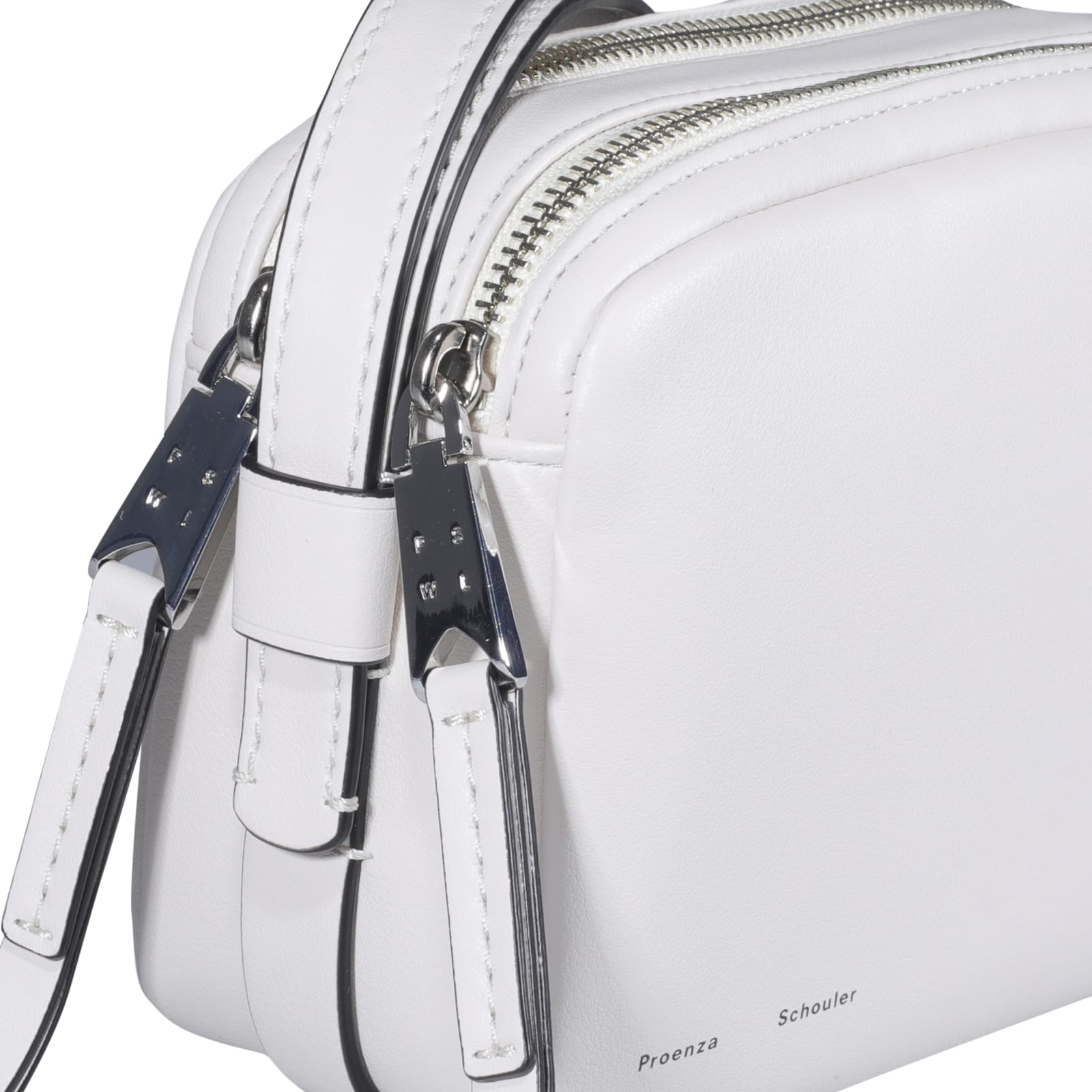 Shop Proenza Schouler Watts Camera Bag In White