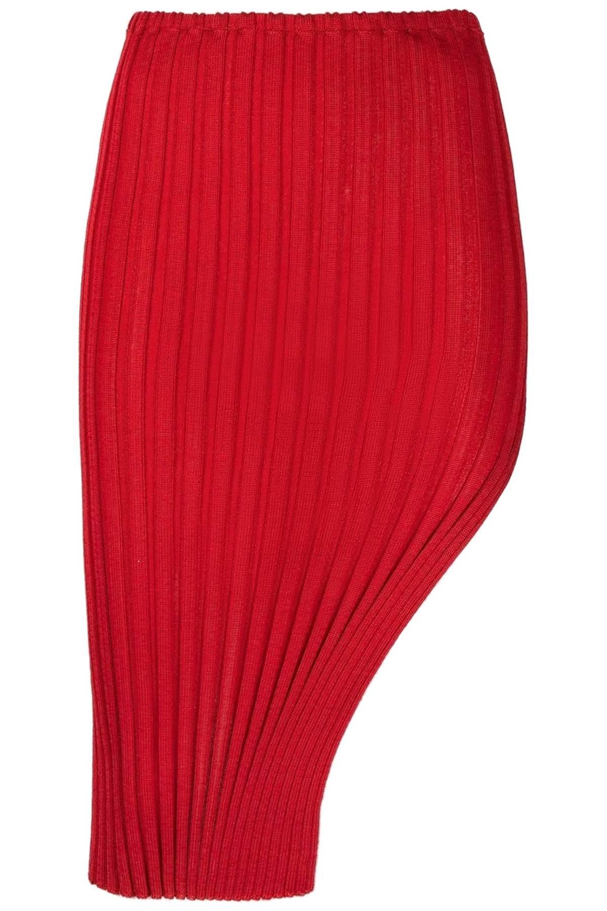 Shop A. Roege Hove Ara Midi Skirt In Cherry (red)