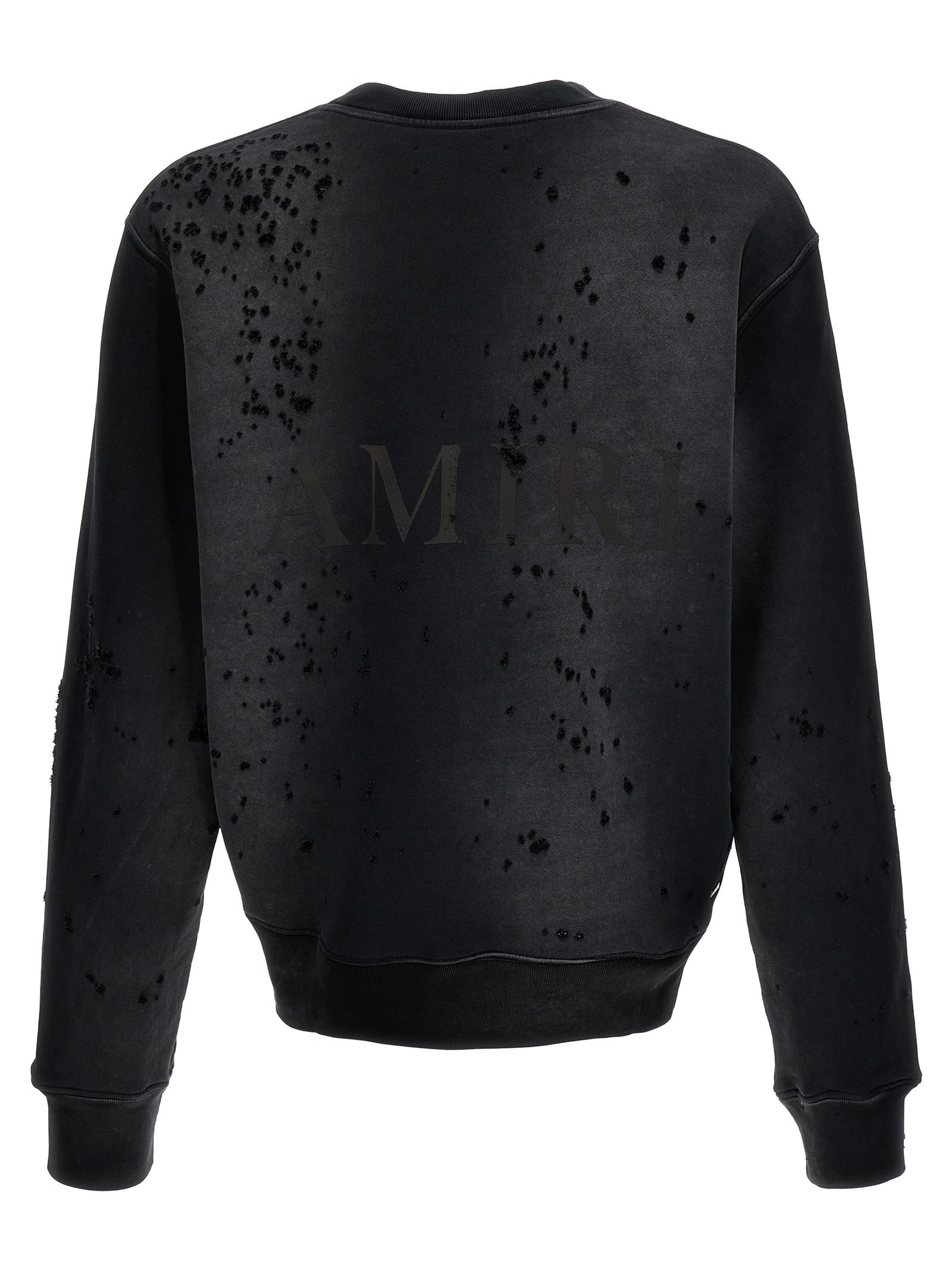 Shop Amiri Ma Logo Shotgun Sweatshirt In Black