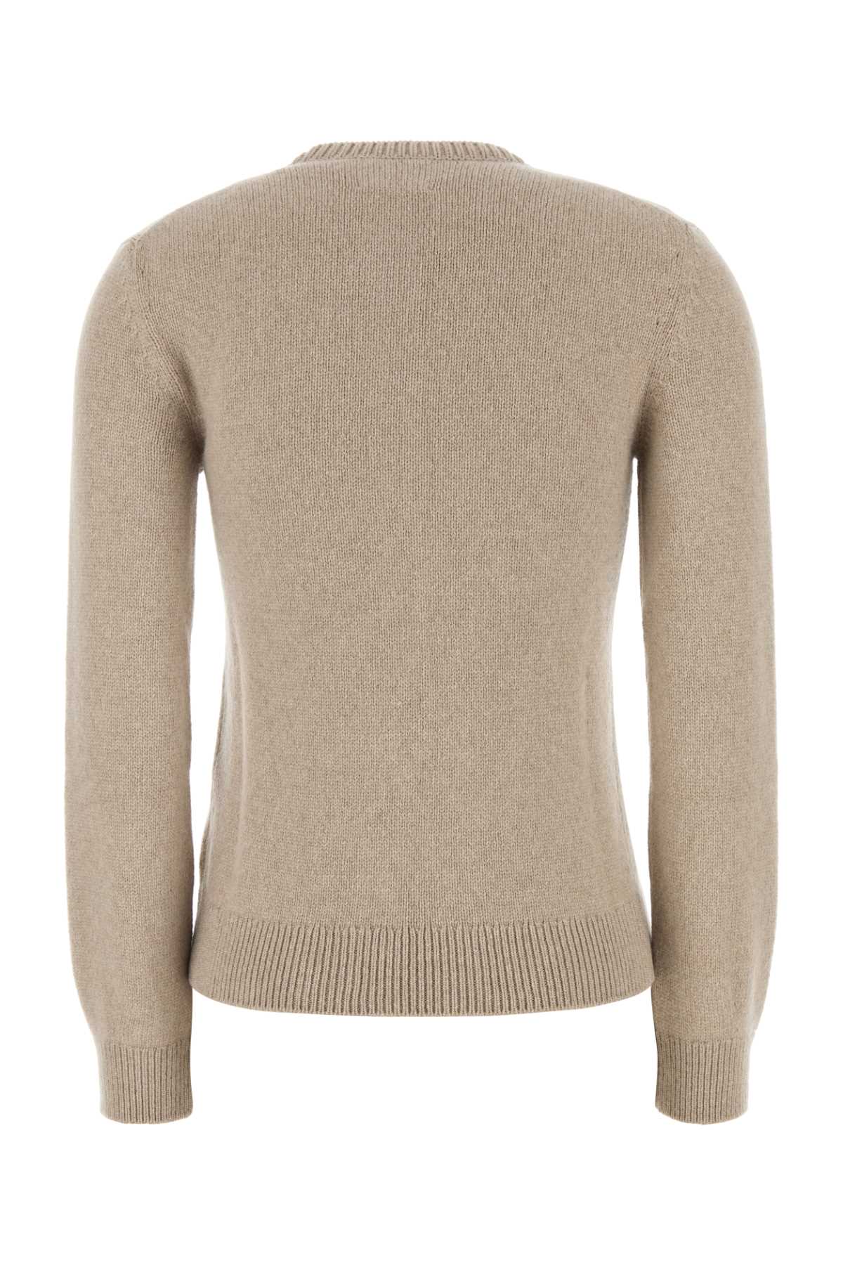 Shop Khaite Cappuccino Cashmere Josette Cardigan