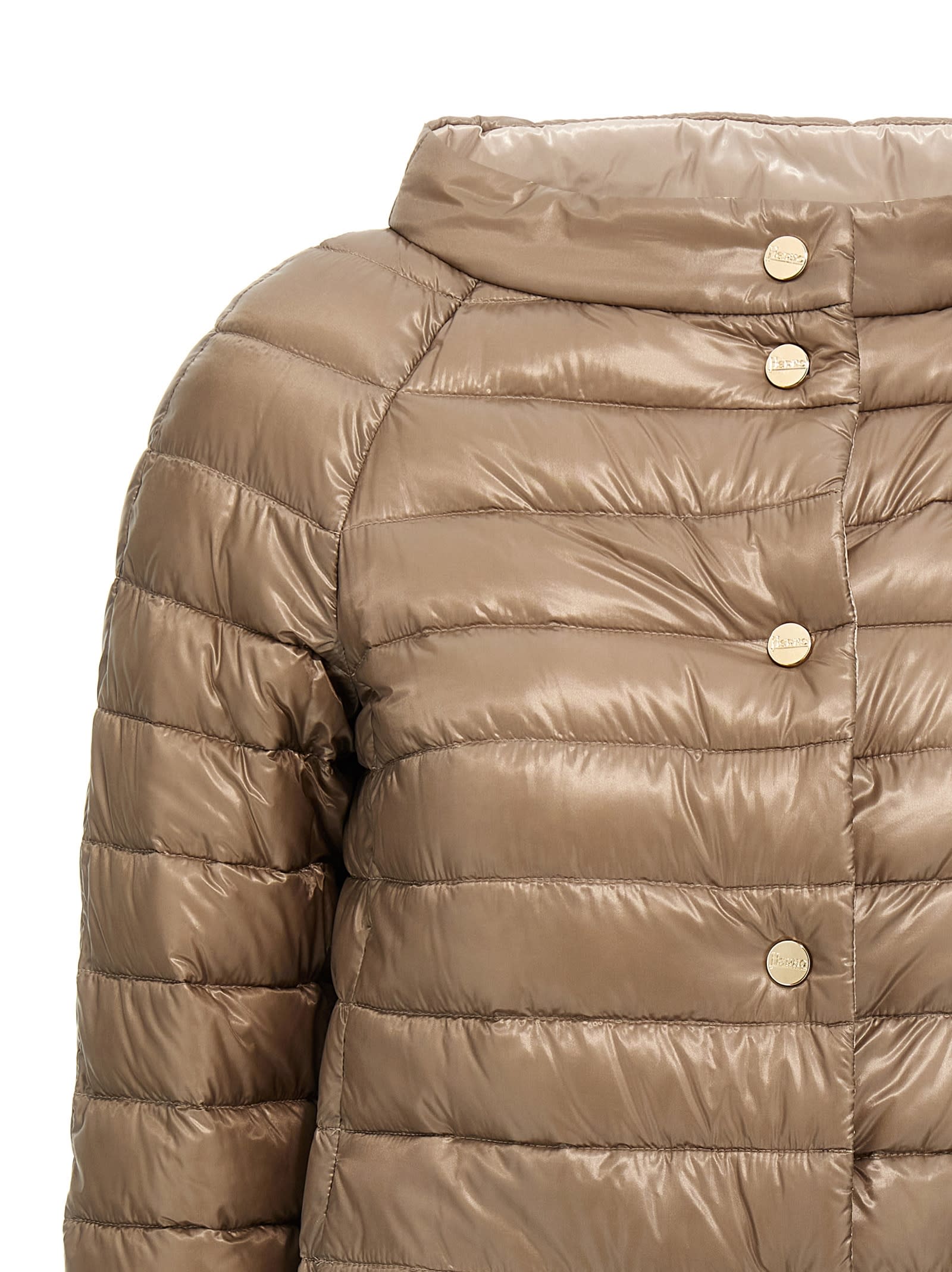 Herno Reversible Hood Casual Jackets And Parka Multicolor In Brown