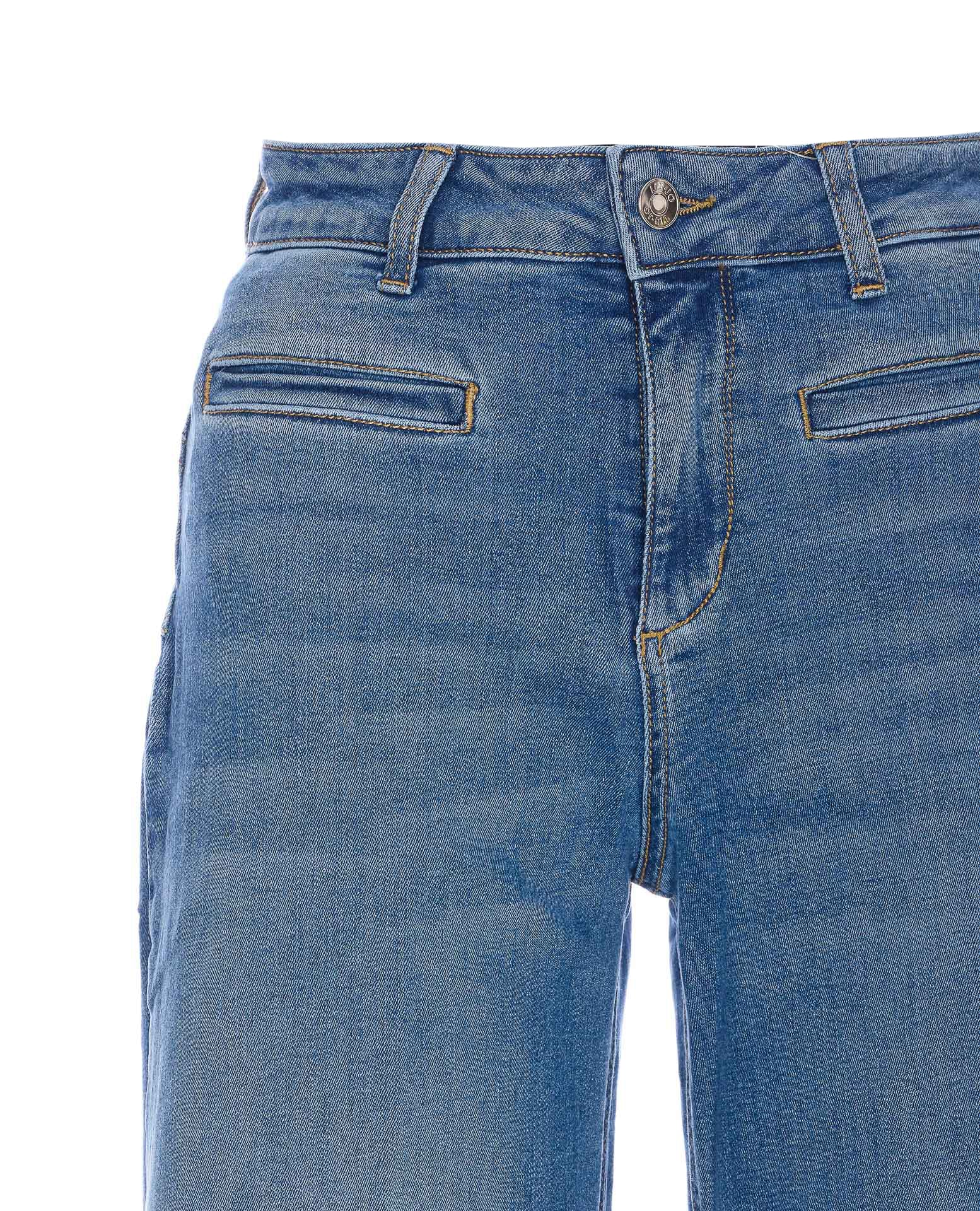 Liu •jo Liu Jo High-rise Flared Jeans In Blue