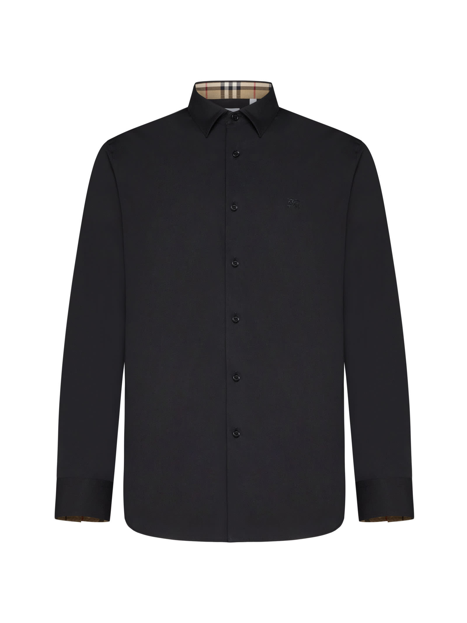 Shop Burberry Shirt In Black