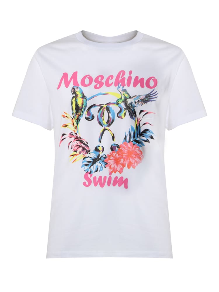 Moschino T-shirt With Front Logo