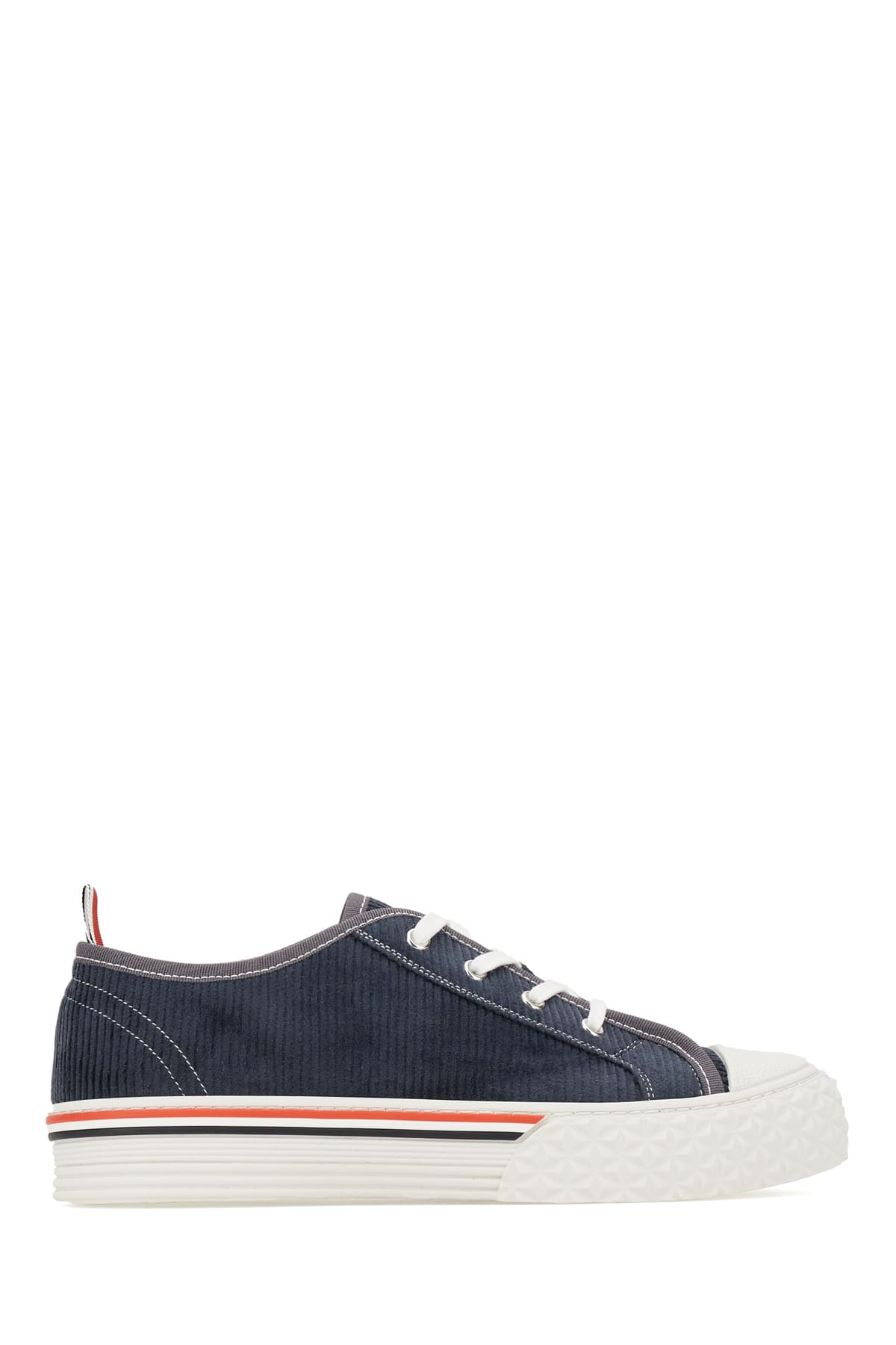 THOM BROWNE DENIM CORDUROY COLLEGIATE SNEAKERS 