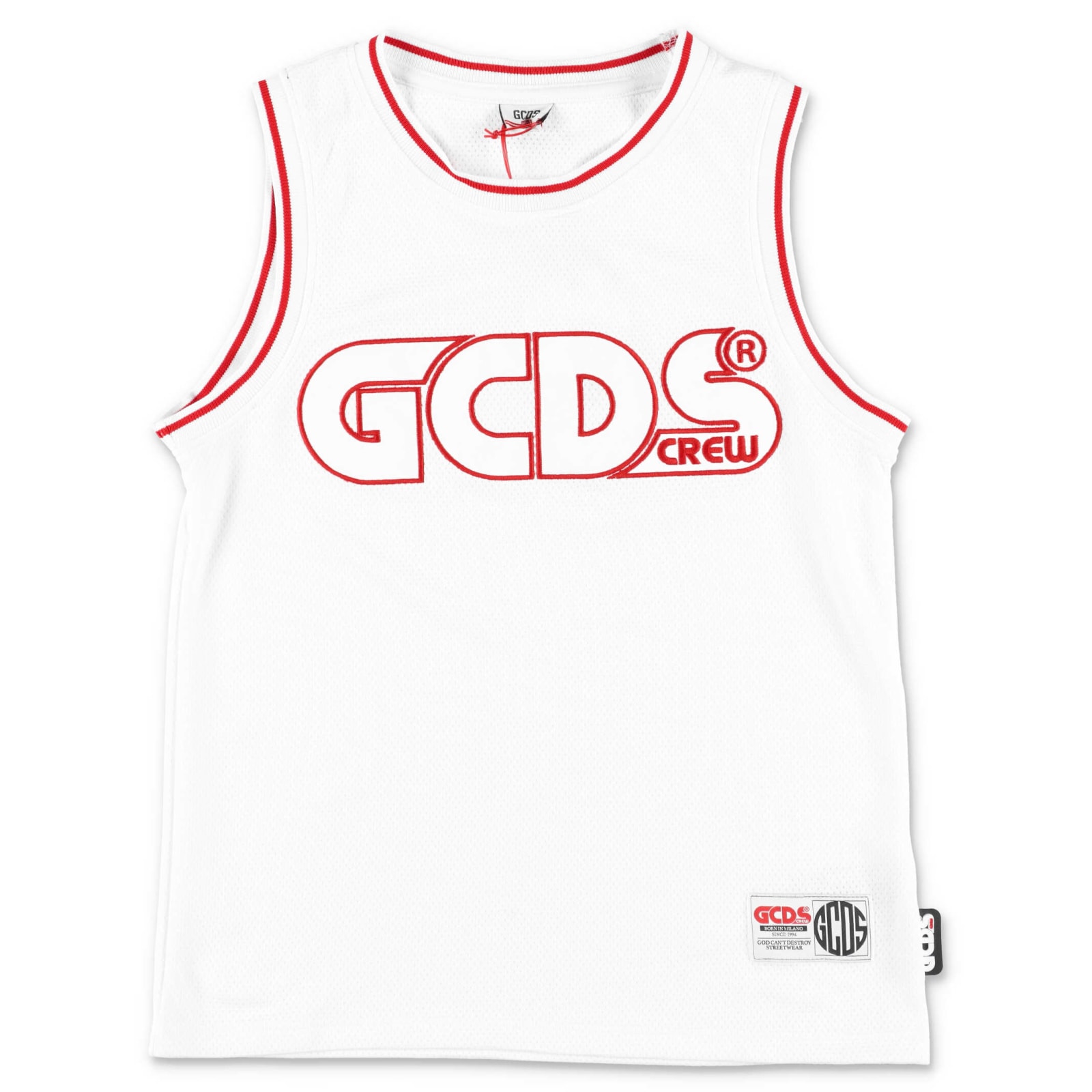Gcds Kids' T-shirt In Bianco