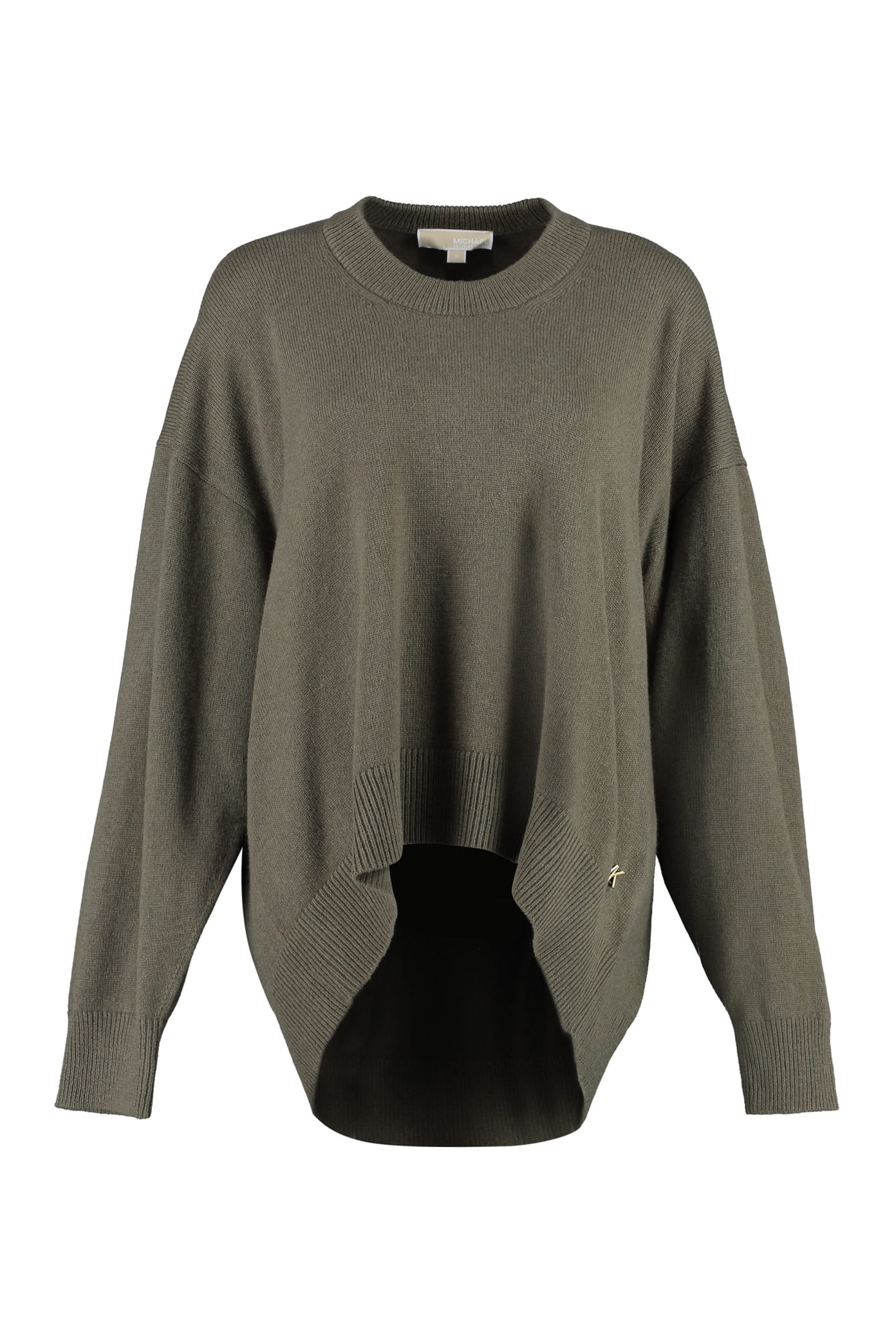 MICHAEL Michael Kors Oversize Virgin Wool-cashmere Blend Sweater