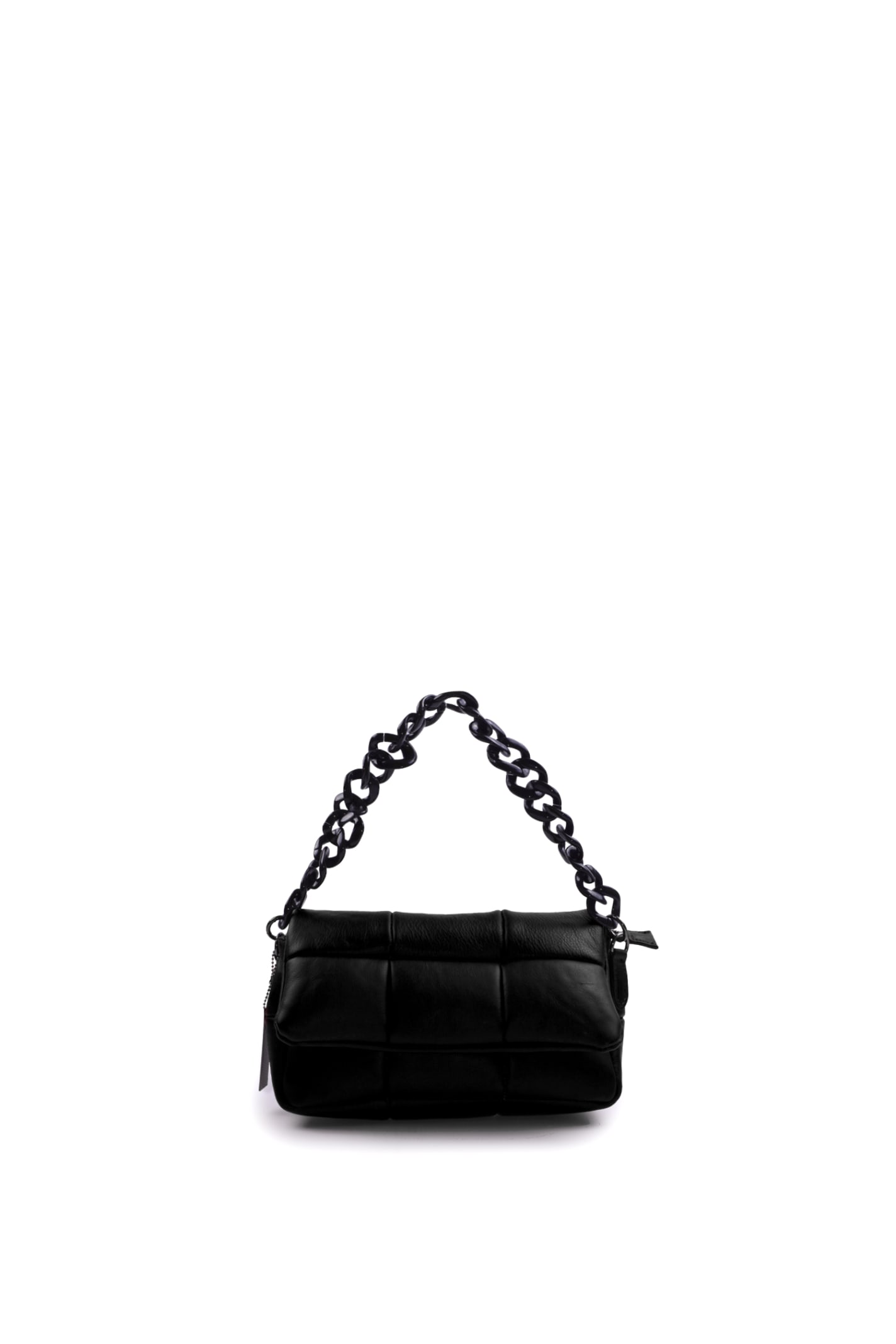 Almala Napoli Leather Bag In Black