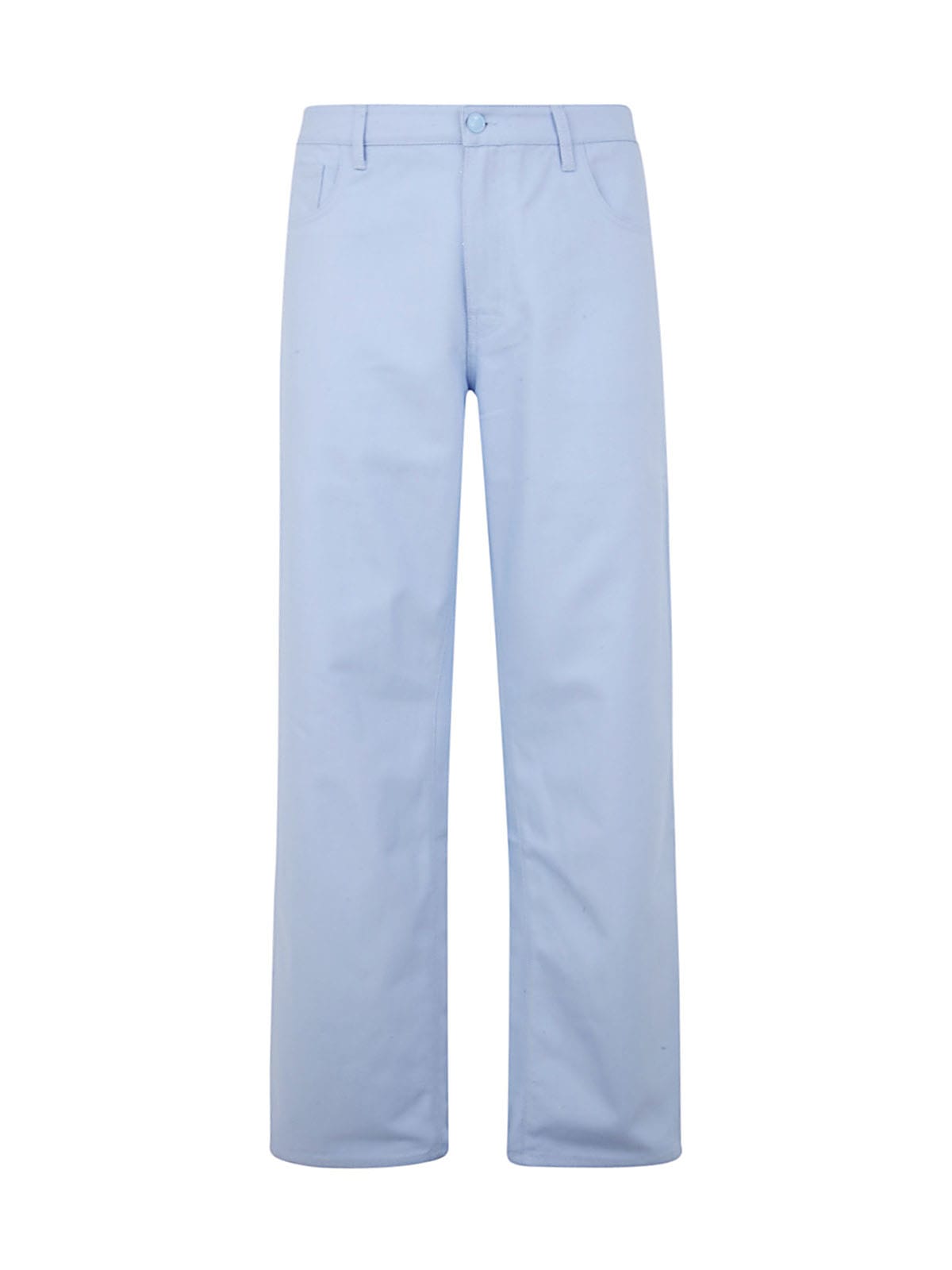 Shop Raf Simons Workwear Jeans In Light Blue