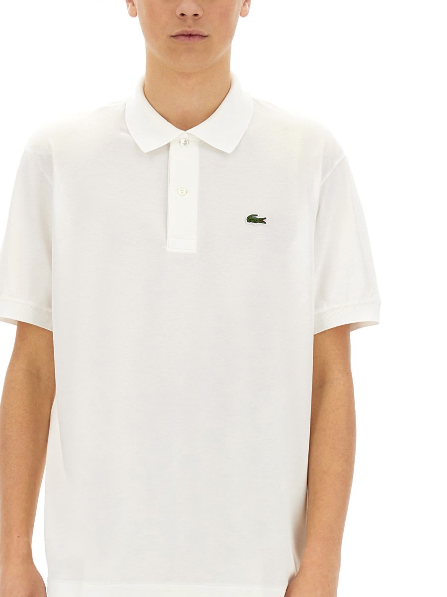 Lacoste Original L.12.12 Short-sleeved Polo Shirt In White