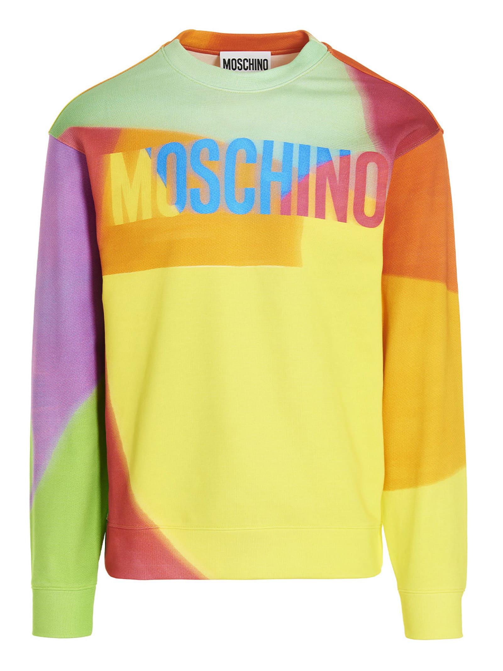 Moschino Colorblock Logo Sweatshirt