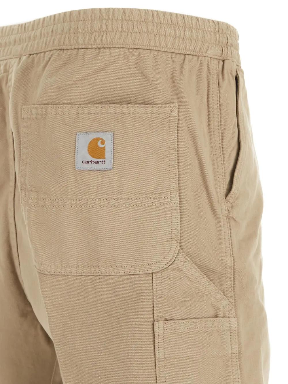 Shop Carhartt Flint Shorts In Wall /garment Dyed