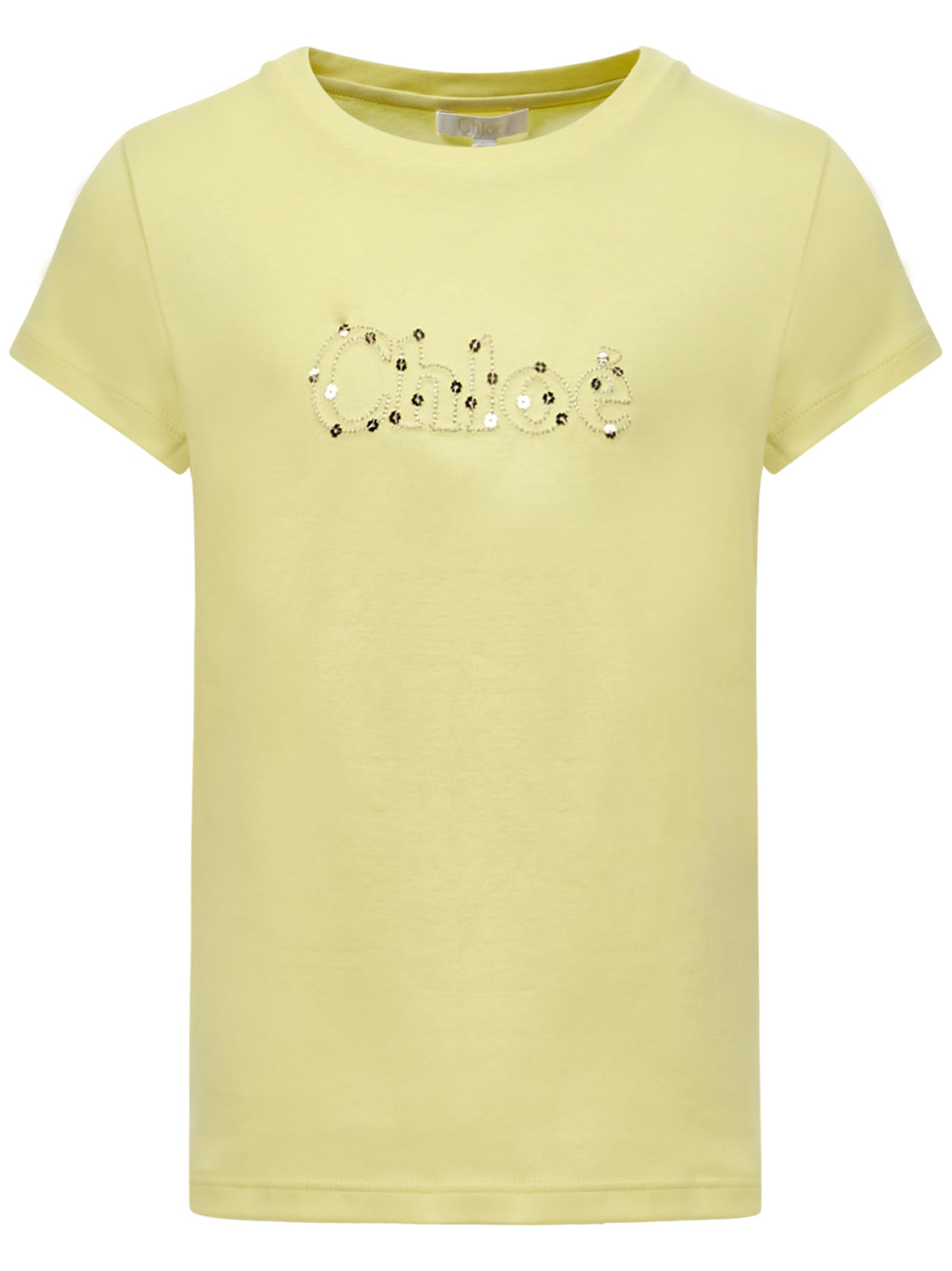 Chloé Kids T-shirt In Yellow