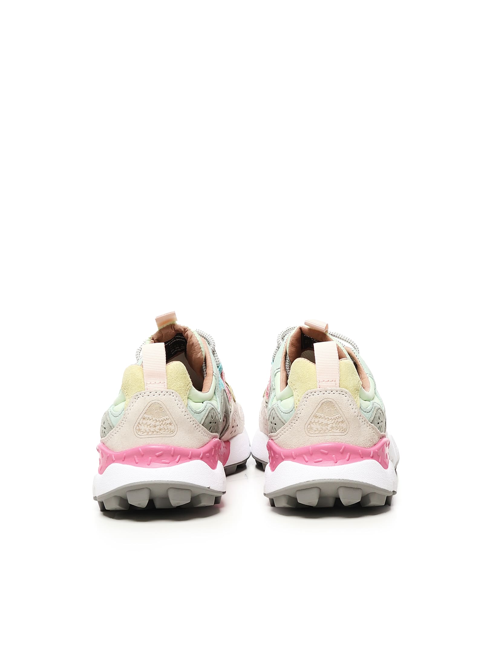Flower Mountain Playful Textured Sneakers With Unique Lacing System
