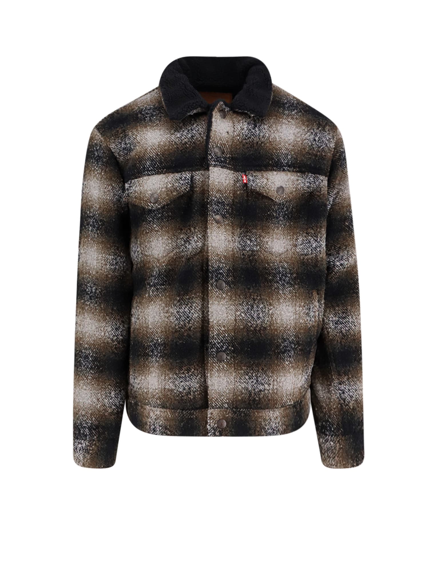 Levi's Giubbino Trucker James Plaid Paloma In Multi
