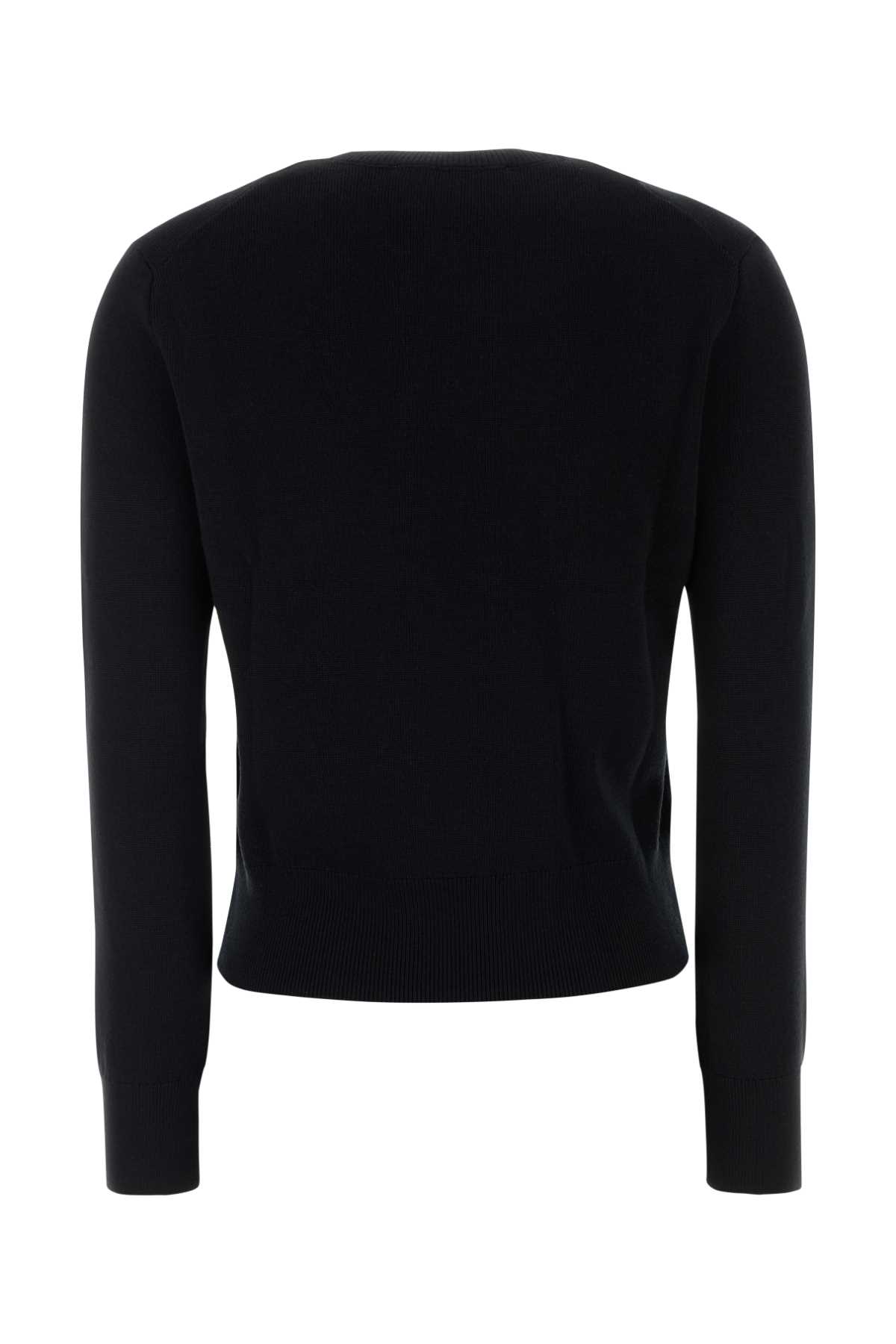 Ami Alexandre Mattiussi Midnight Blue Wool Sweater In Blue