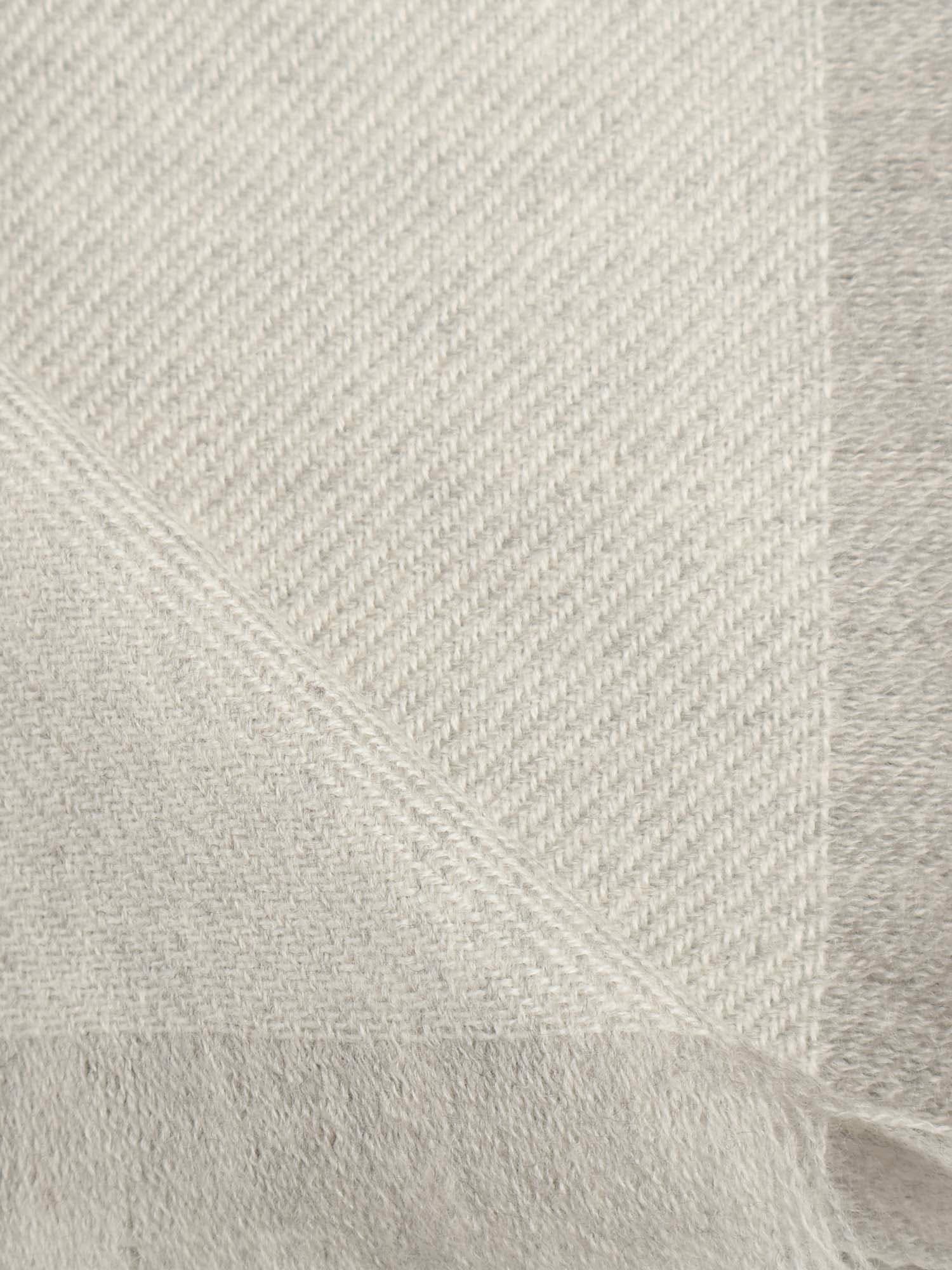 Eleventy Wool Scarf With Logo In Gray