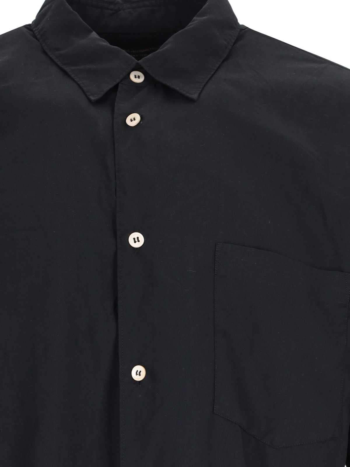 Shop Comme Des Garçons Homme Deux Classic Shirt In Black