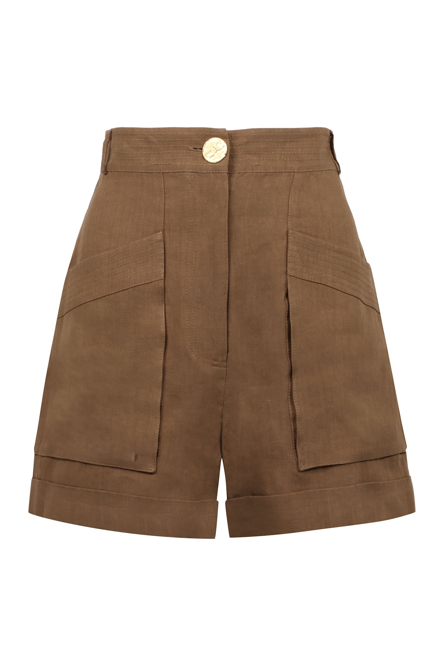 Ashraf Linen Shorts