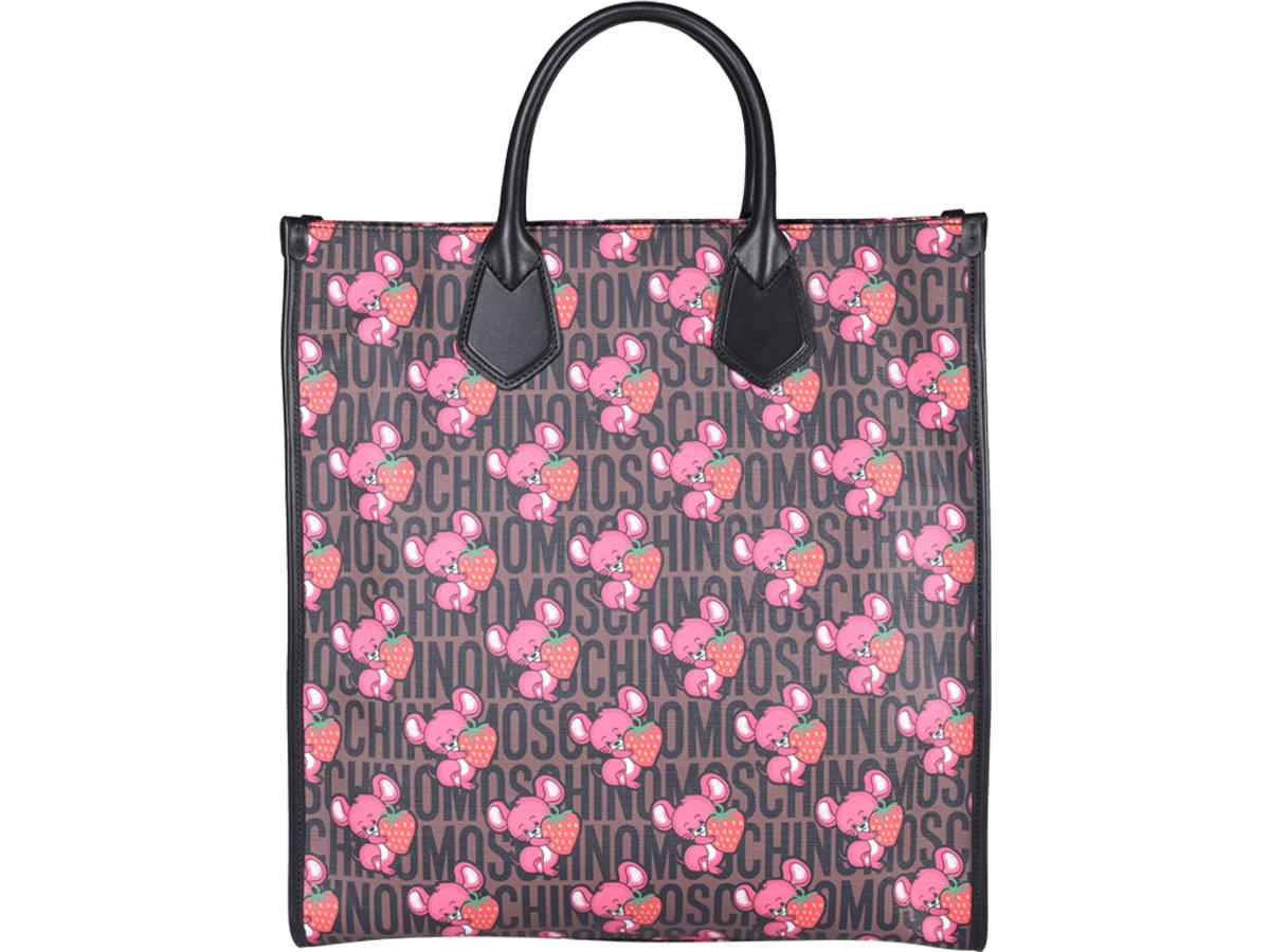 Moschino Illustrated Animals Shopping Bag