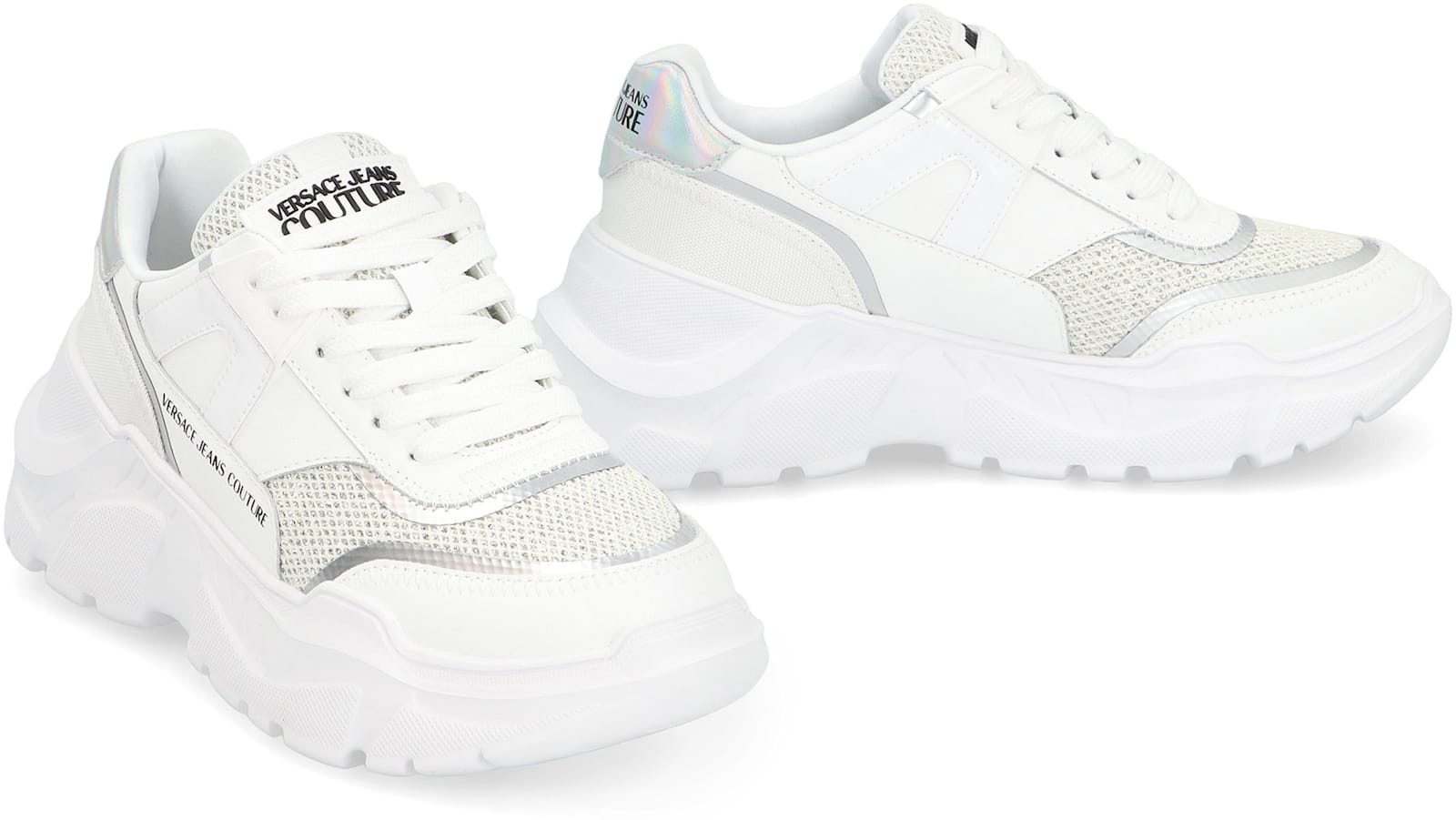 Versace Jeans Couture Speed Track Low-top Sneakers In White