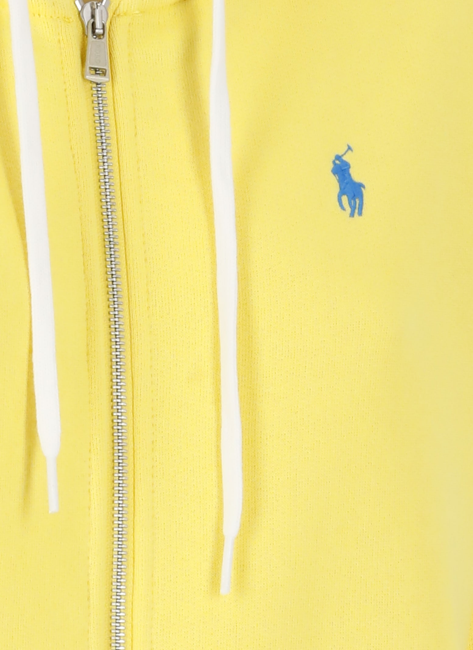 Shop Ralph Lauren Hoodie With Pony In Yellow