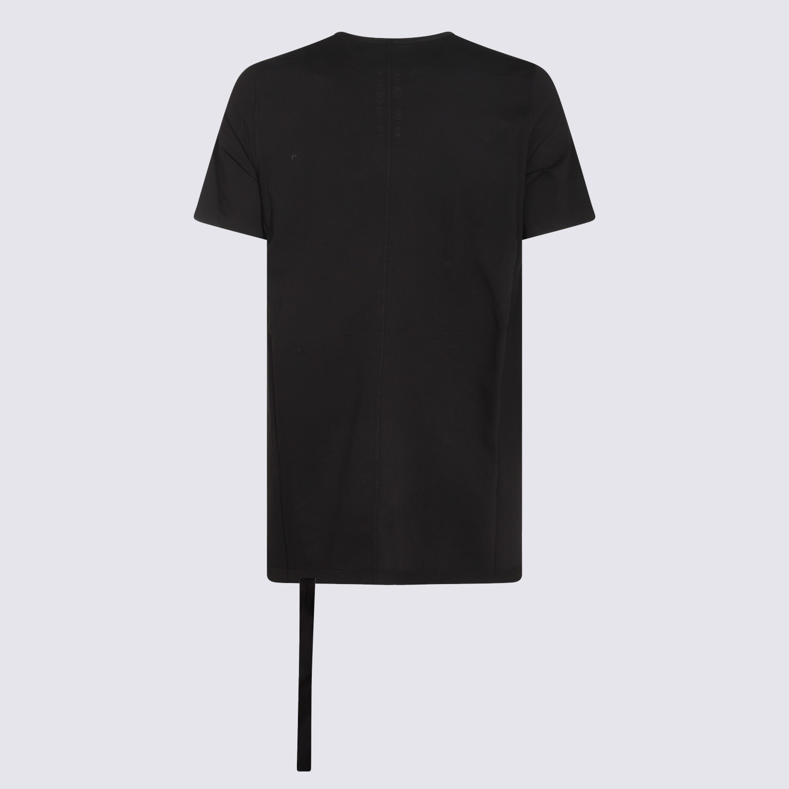 Drkshdw Black Cotton Level T T-shirt In Black